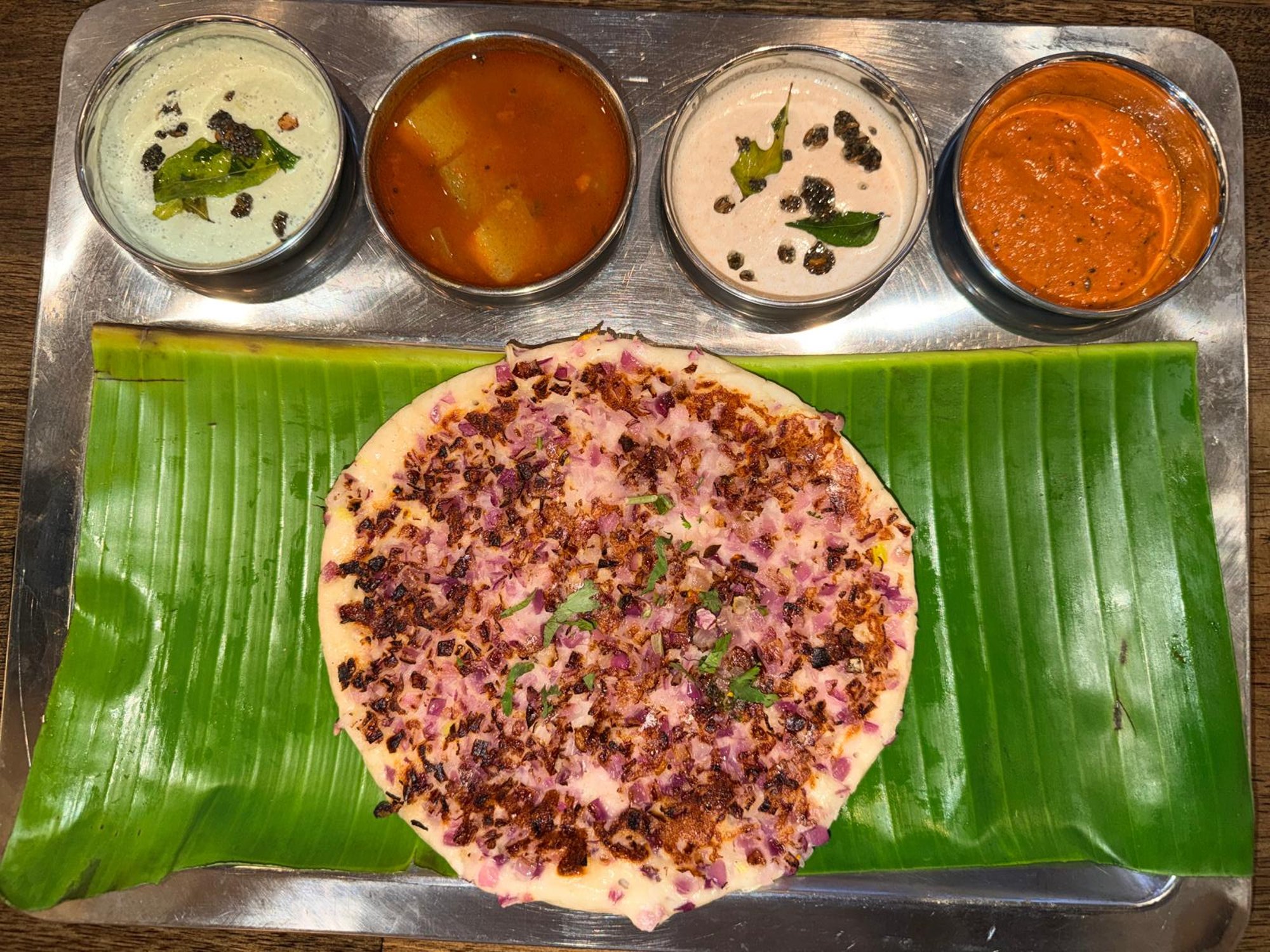 Onion Uttappam