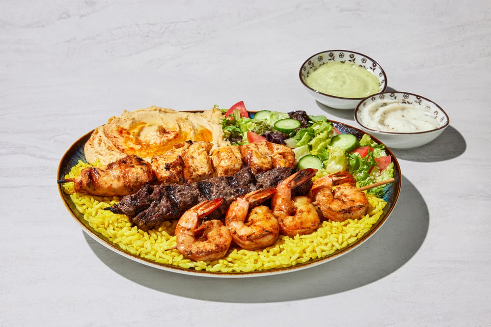 9. Combo Trio Plate