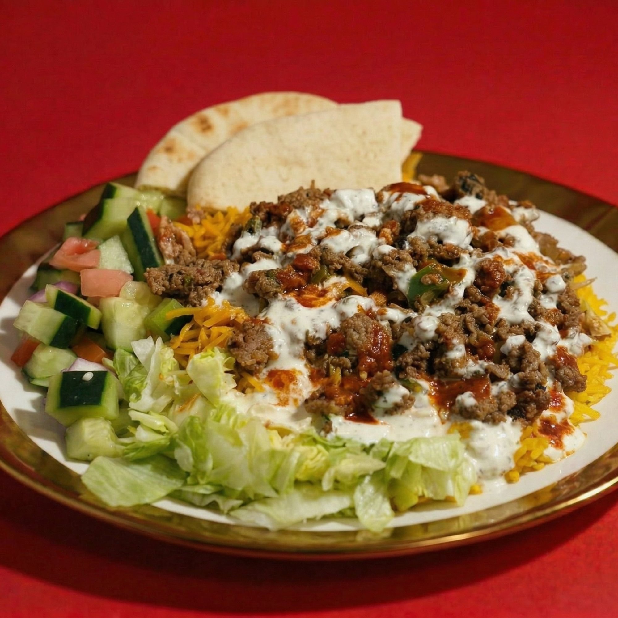 Lamb Over Rice