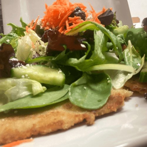 Schnitzel Salad