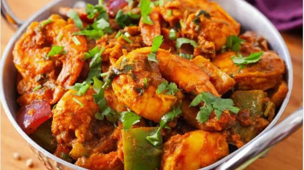 Shrimp Kadai
