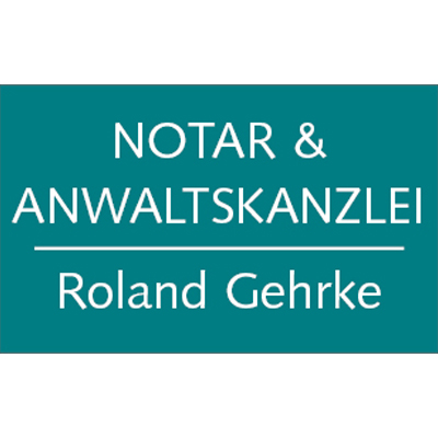 Logo von Rechtsanwalt und Notar Roland Gehrke