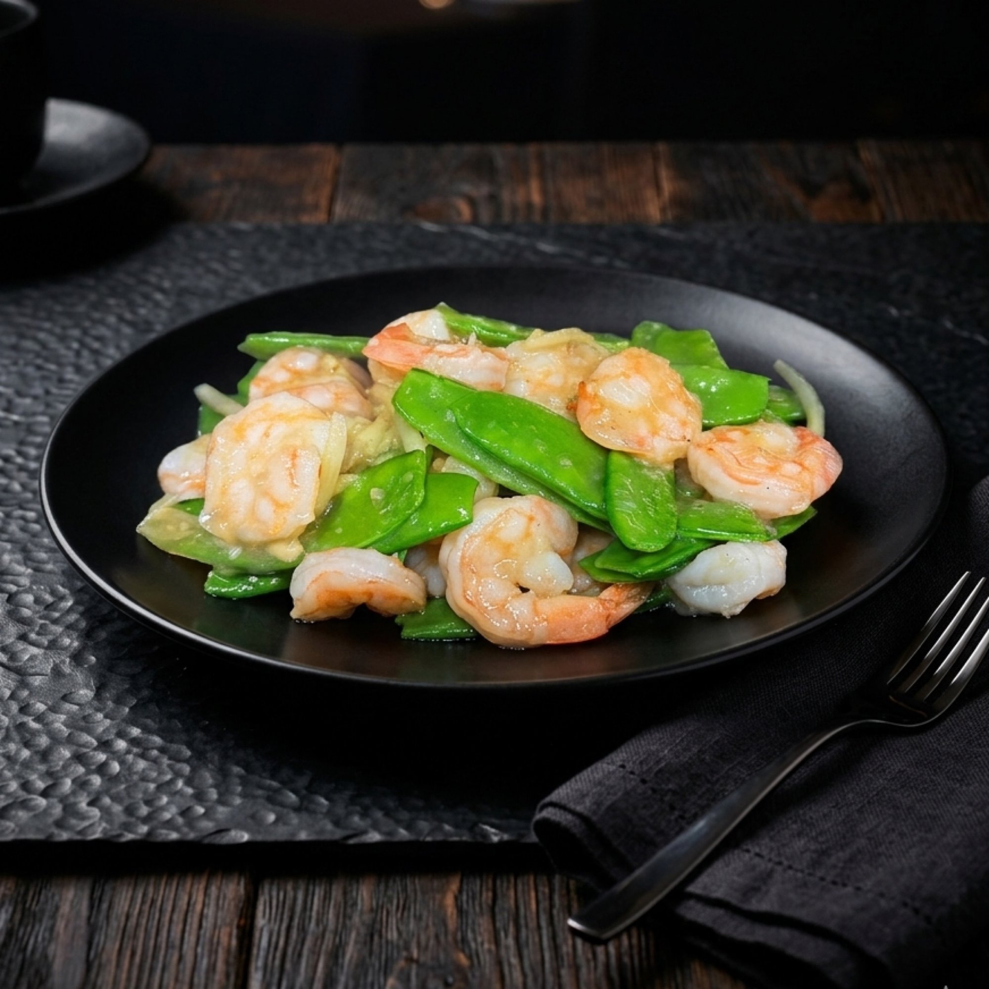 Shrimp with Snow Peas