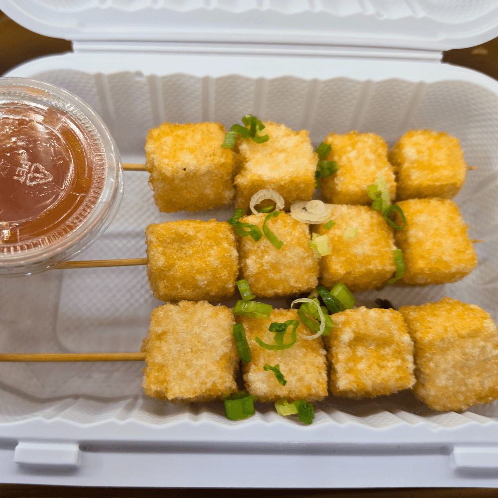 Fried Tofu On Skewer