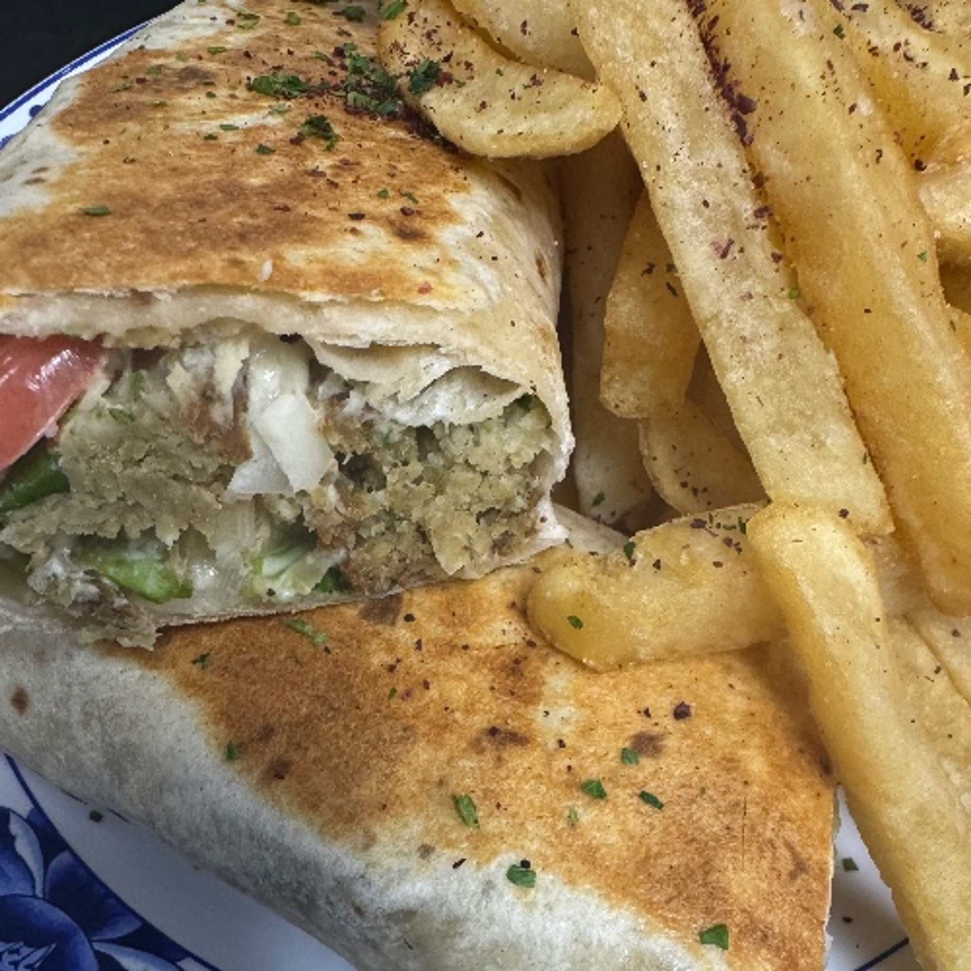 Falafel Wrap Meal