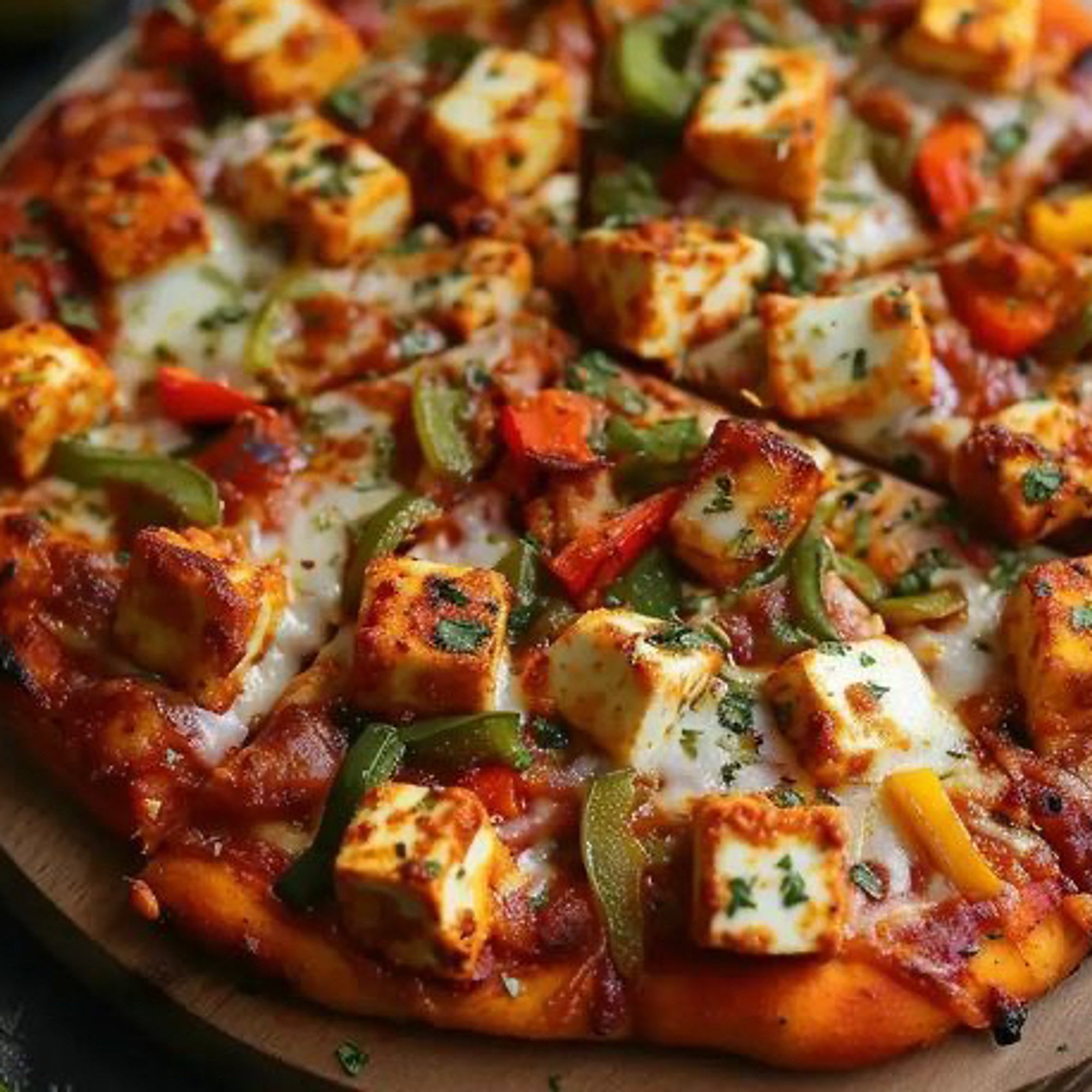 Butter Paneer Pizza
