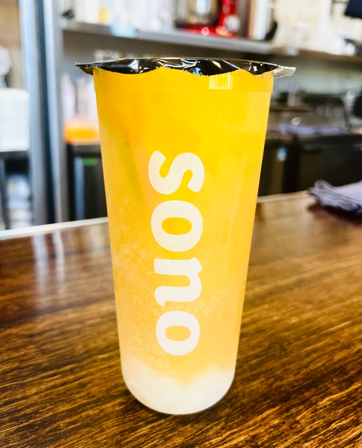 Golden Orange Splash