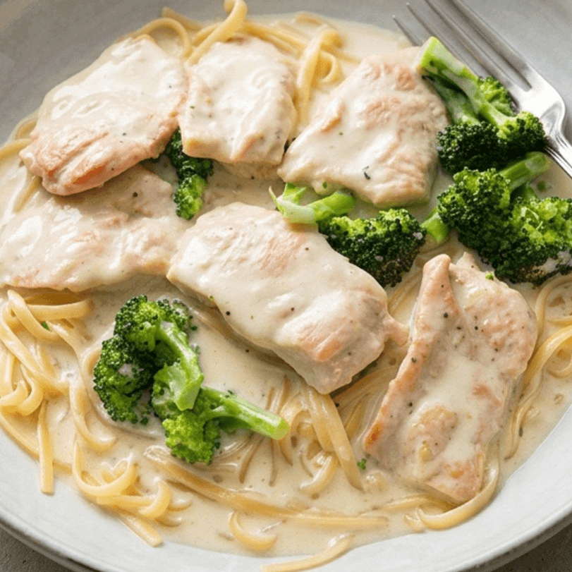 Chicken and Broccoli Alfredo