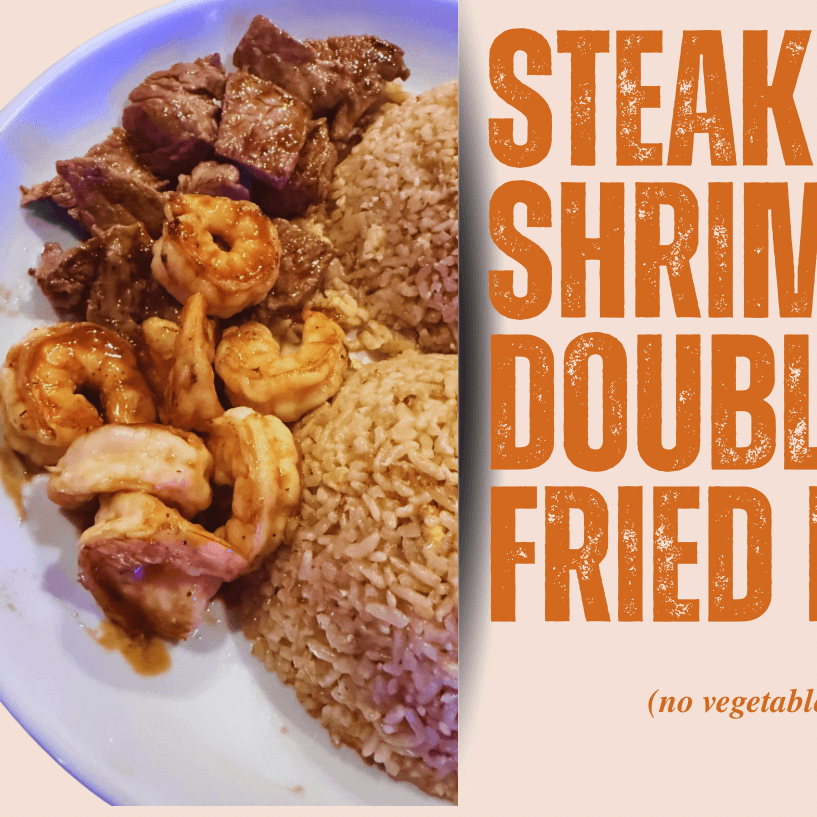 Hibachi Steak & Shrimp Dinner