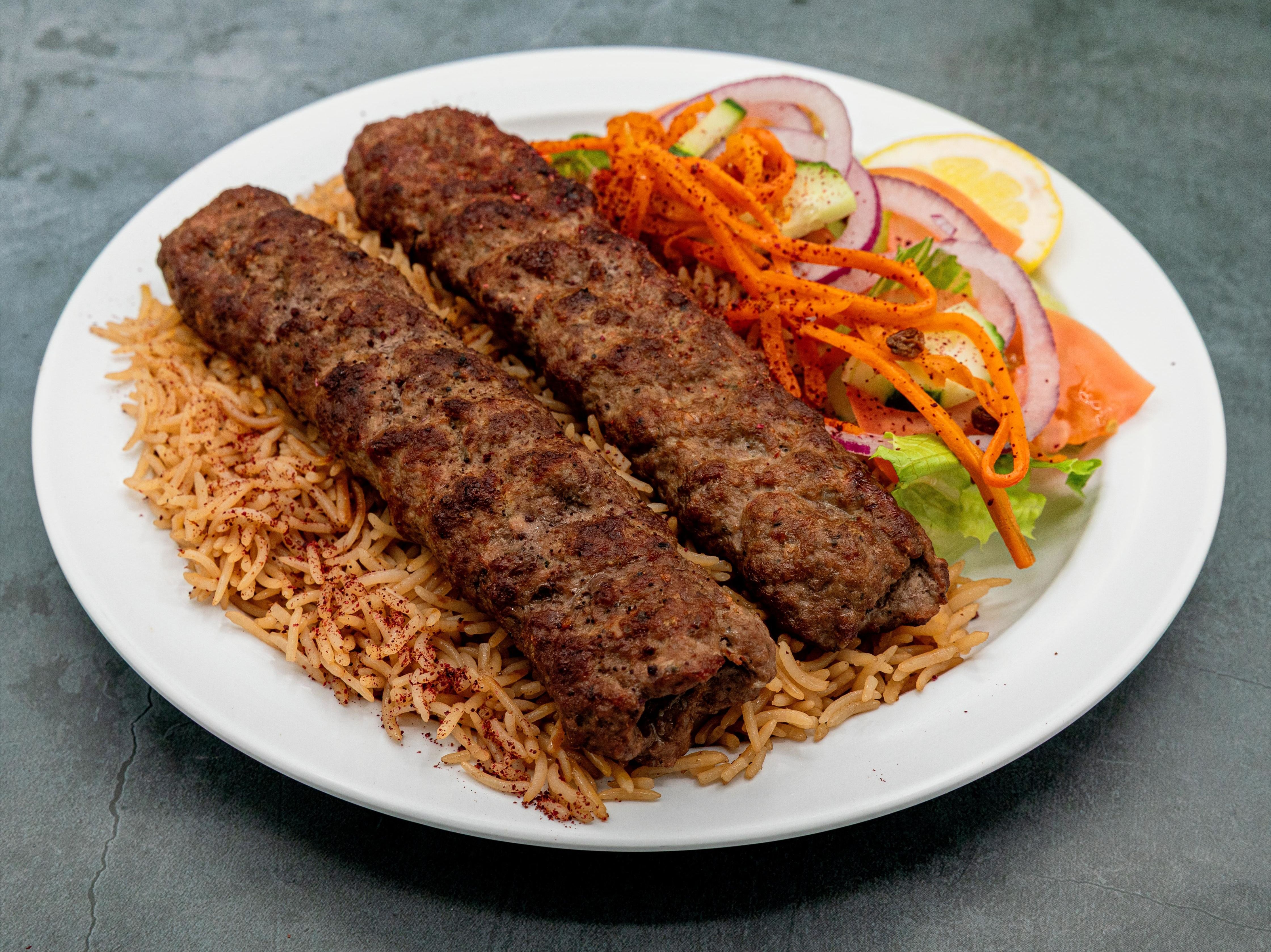 #3 Beef Kofta Kabob
