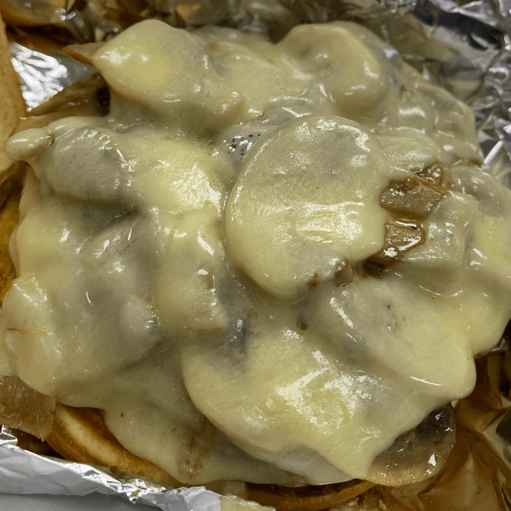 The Mushroom Swiss Burger