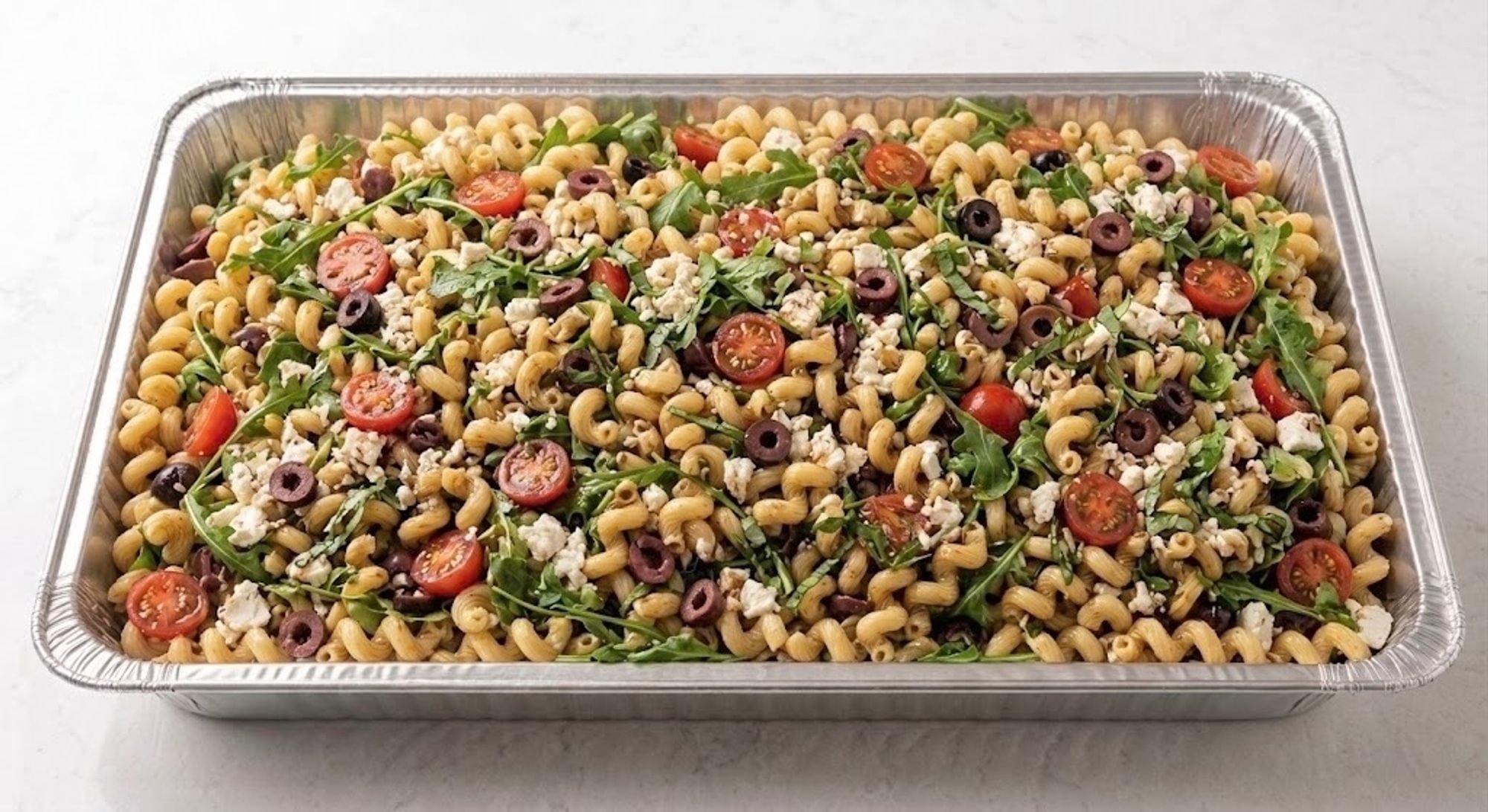 Feta Pasta Salad Tray (12-15 servings)