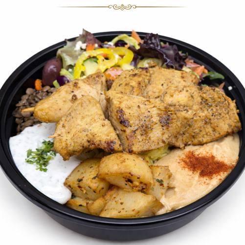 Chicken Kabob Protein Bowl