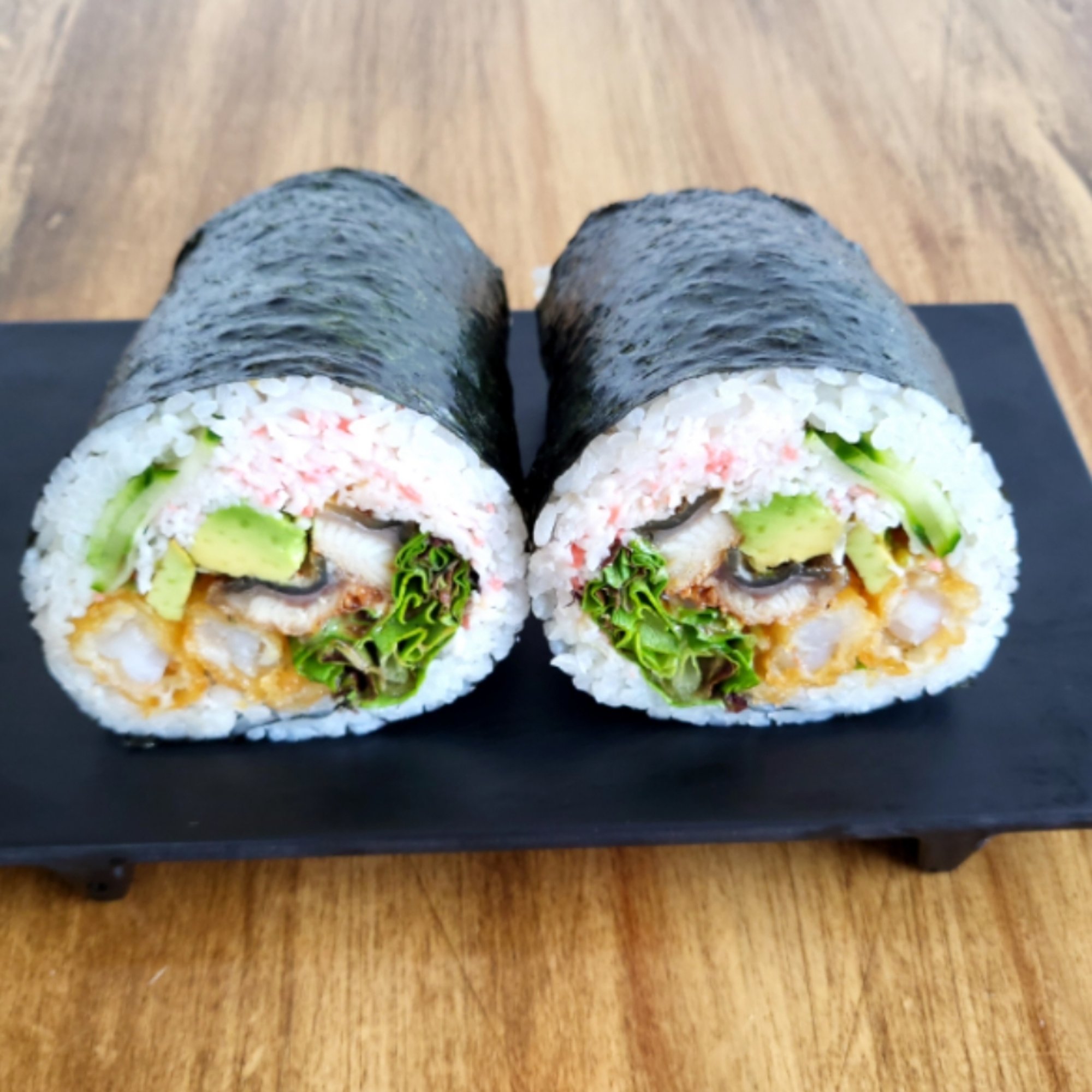 Crescent Moon sushi burrito