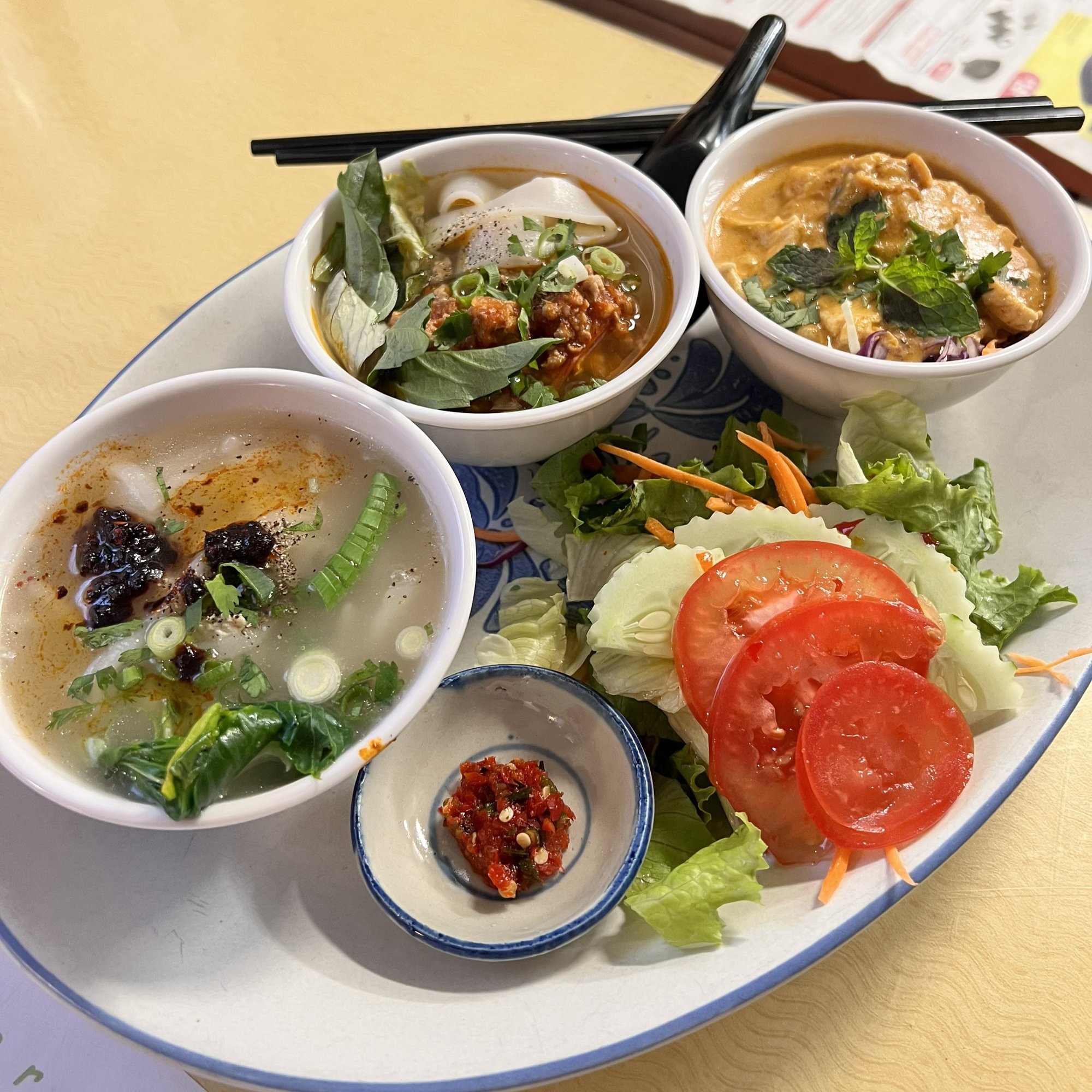 Soup Flight Sampler