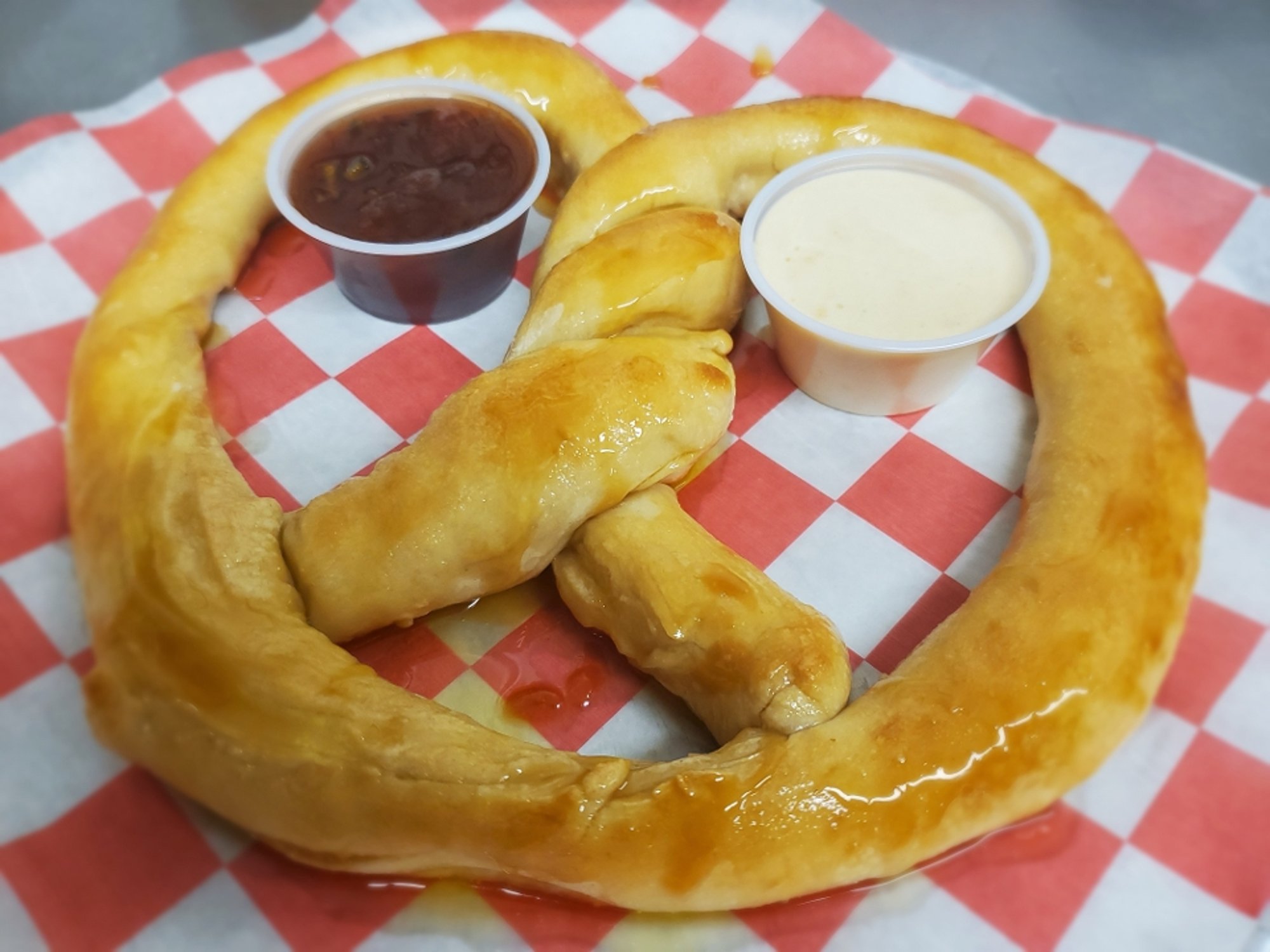 Wood Fire Pretzel