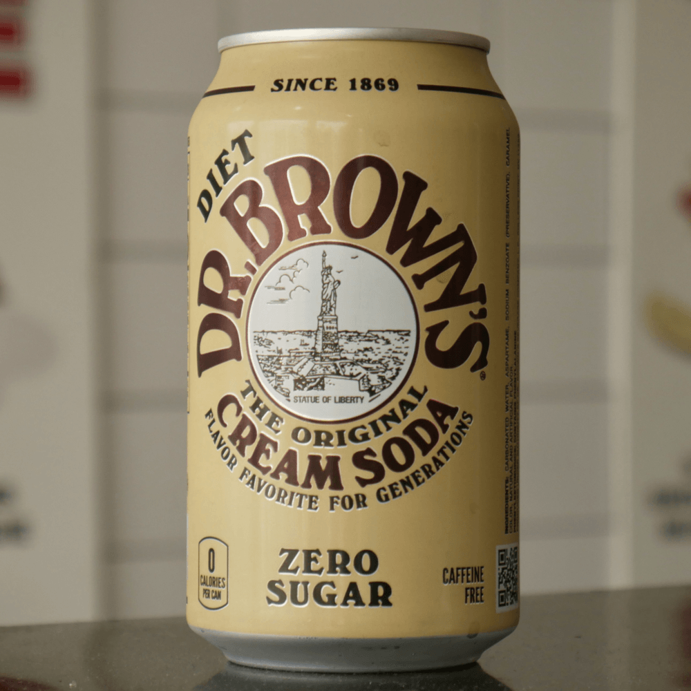 DIET Dr. Browns Cream soda