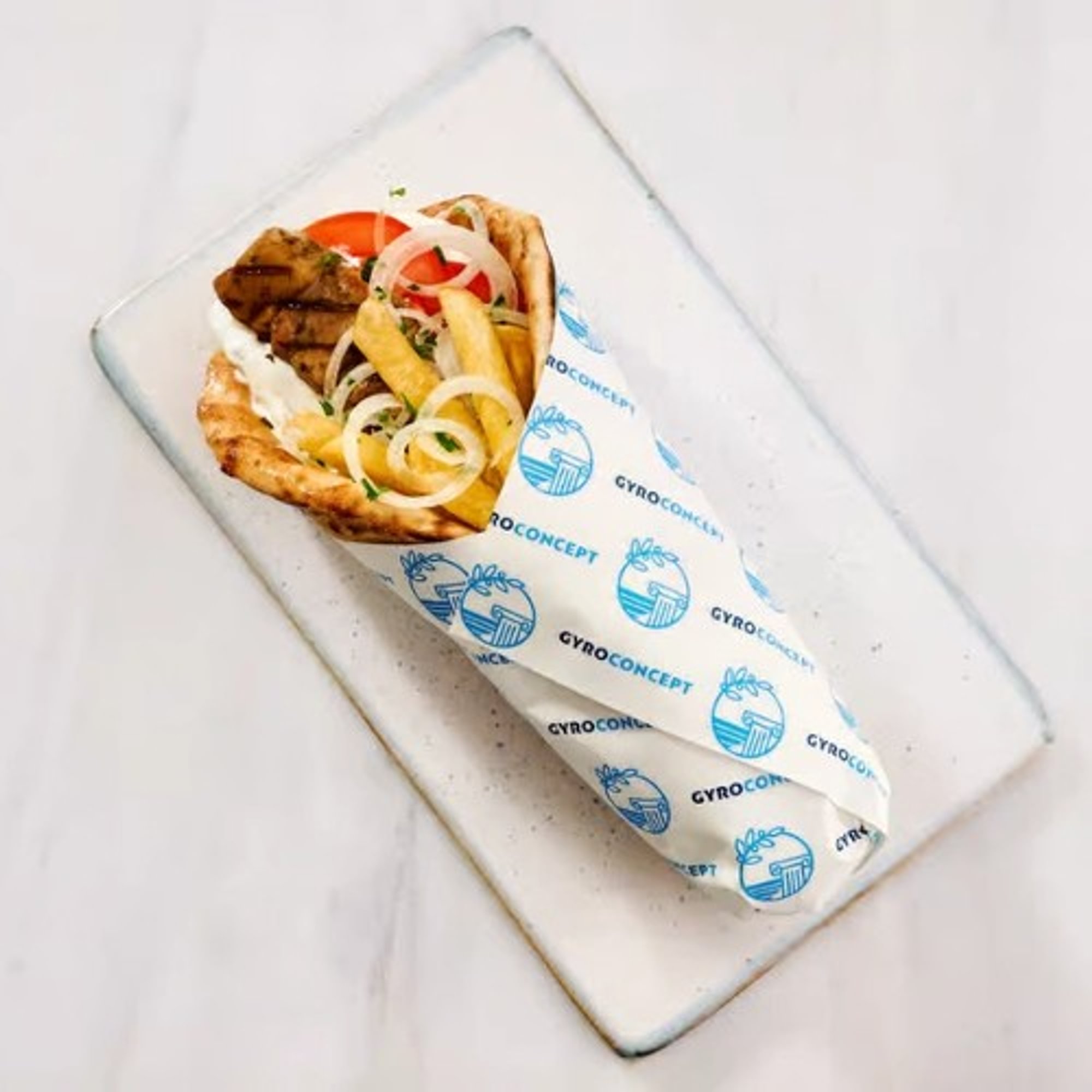 Pork Souvlaki Wrap