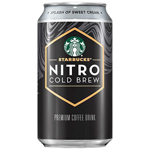 Starbucks Nitro Cold Brew Splash of Sweet Cream 9.6oz