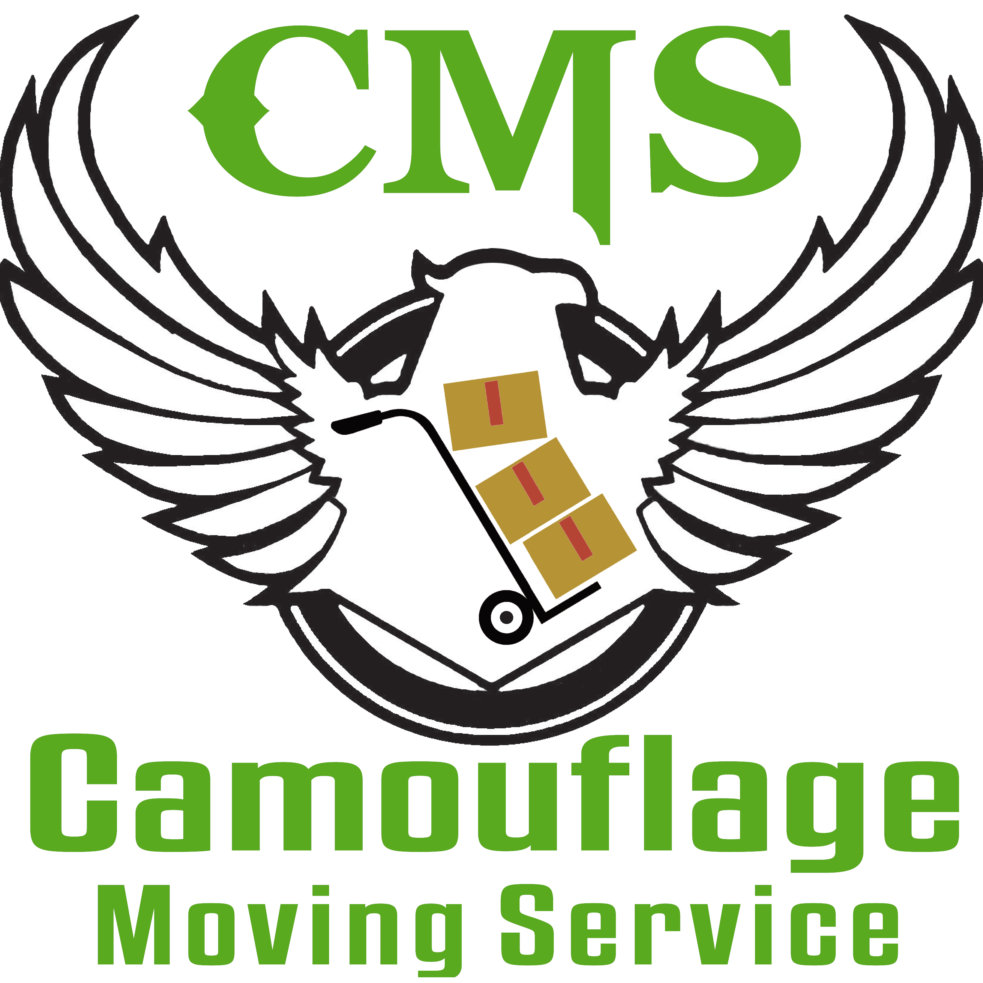 Camouflage Moving Services Logo