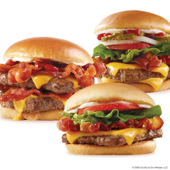 Wendy’s Baconator®, Jr. Bacon Cheeseburger and Big Bacon Classic®
