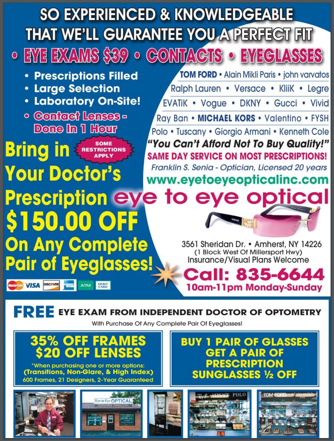 Eye To Eye Optical Inc. Photo