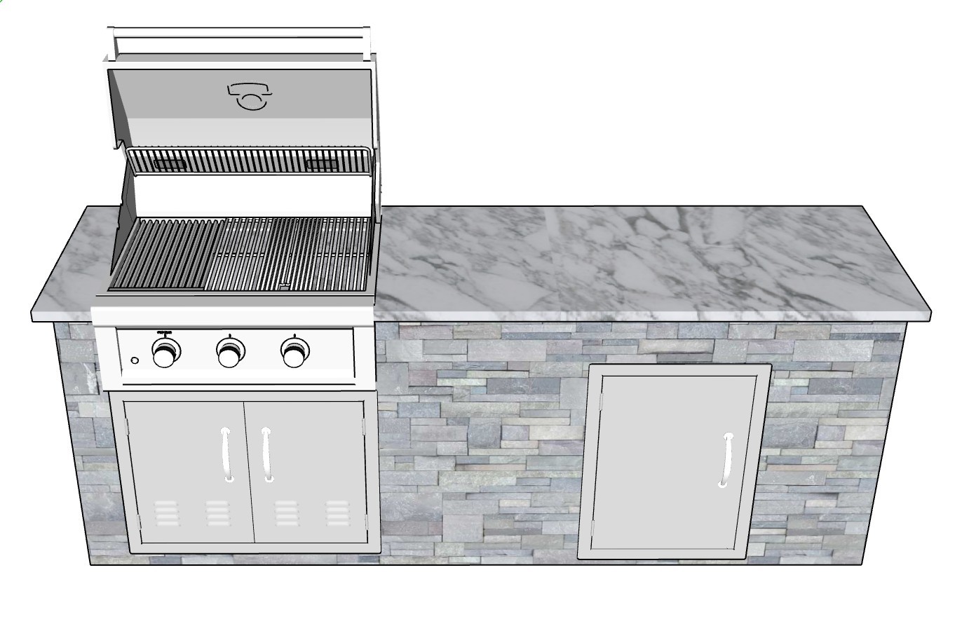 Outdoor Kitchen Packages | Silver Series