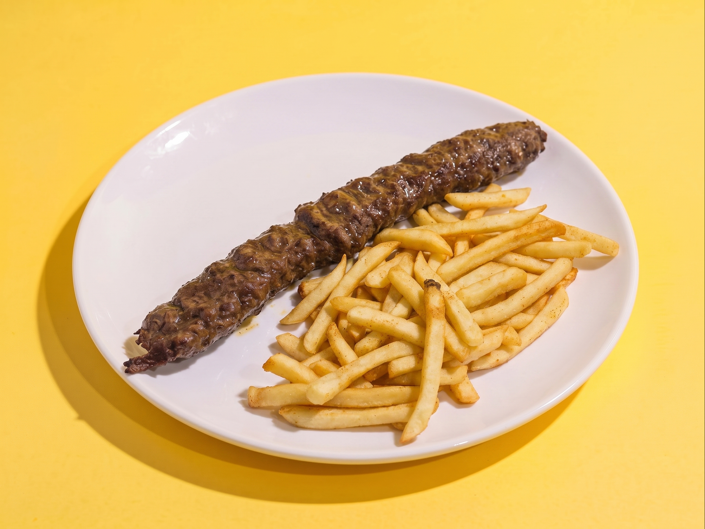 Kids Beef Shish + Fries