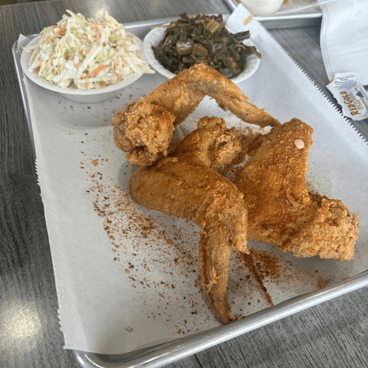 3pc Whole Wing Meal