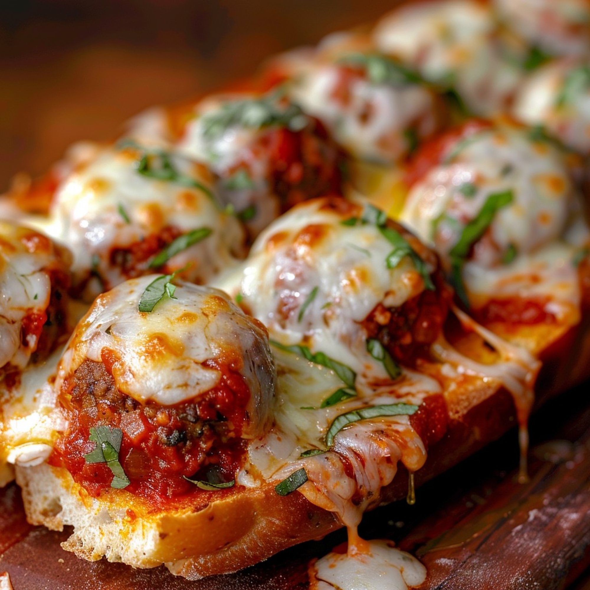 Meatball Parmigiana Hero