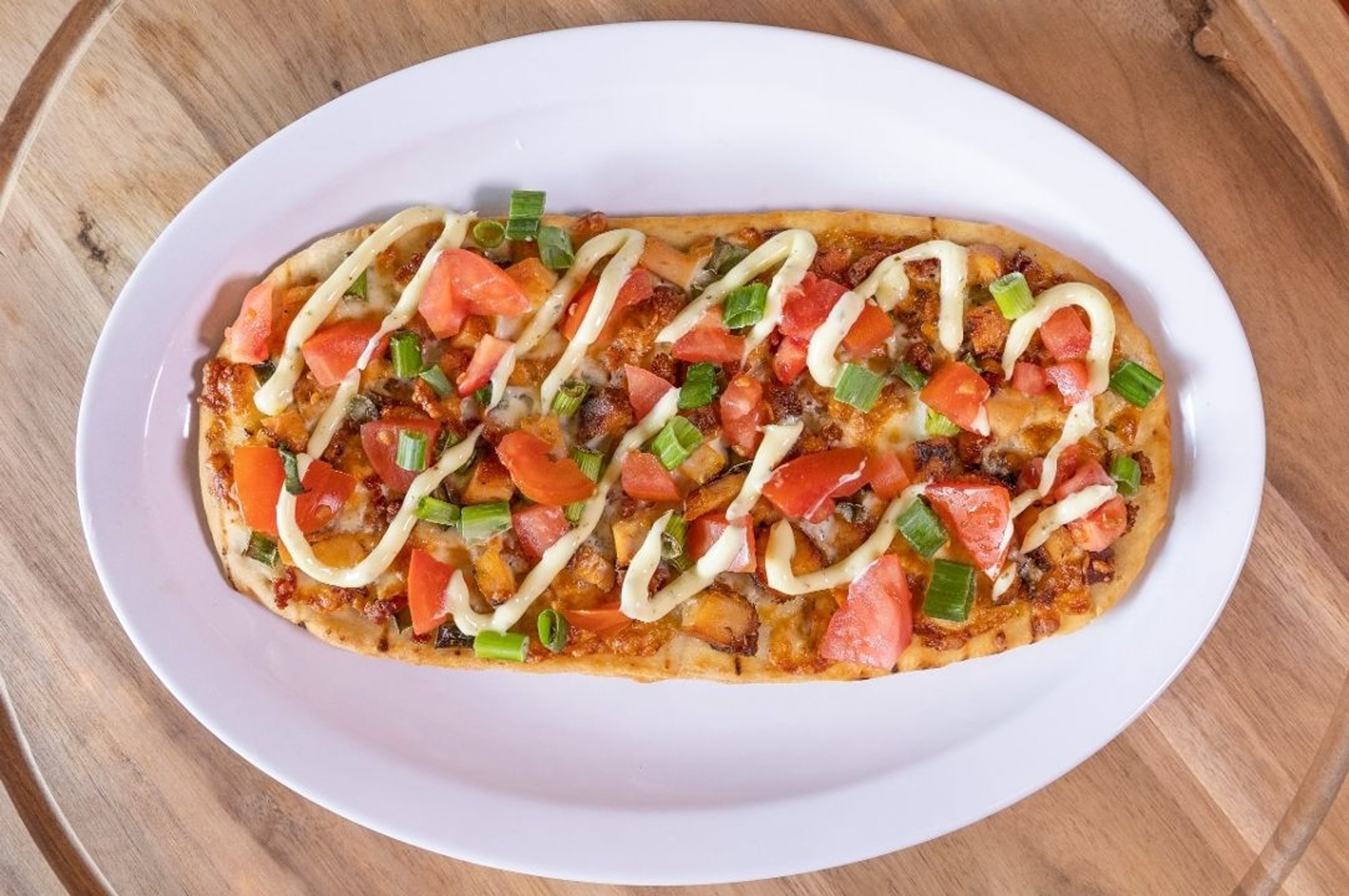 Chicken Club Flatbread