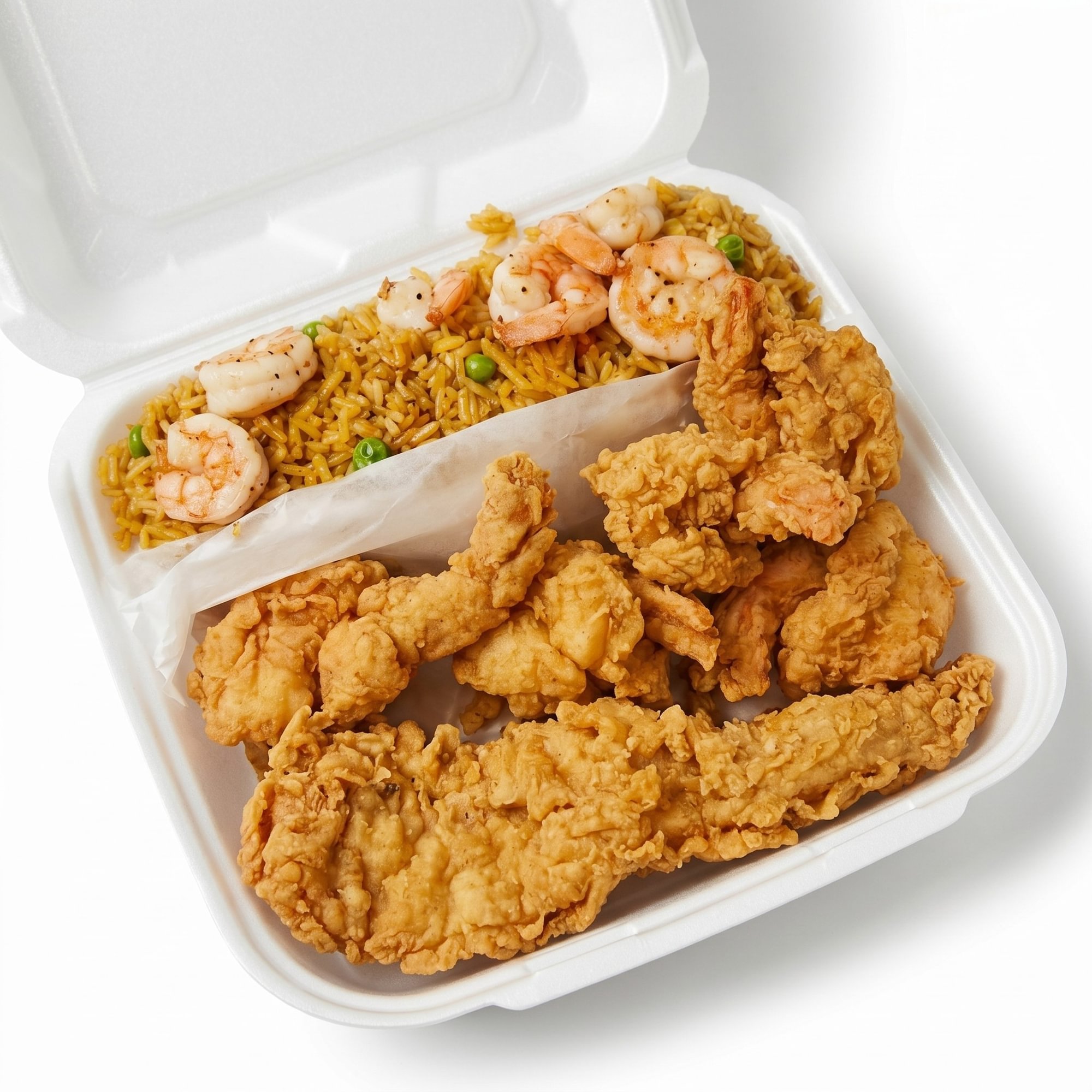 Fried Fish & Jumbo Shrimp