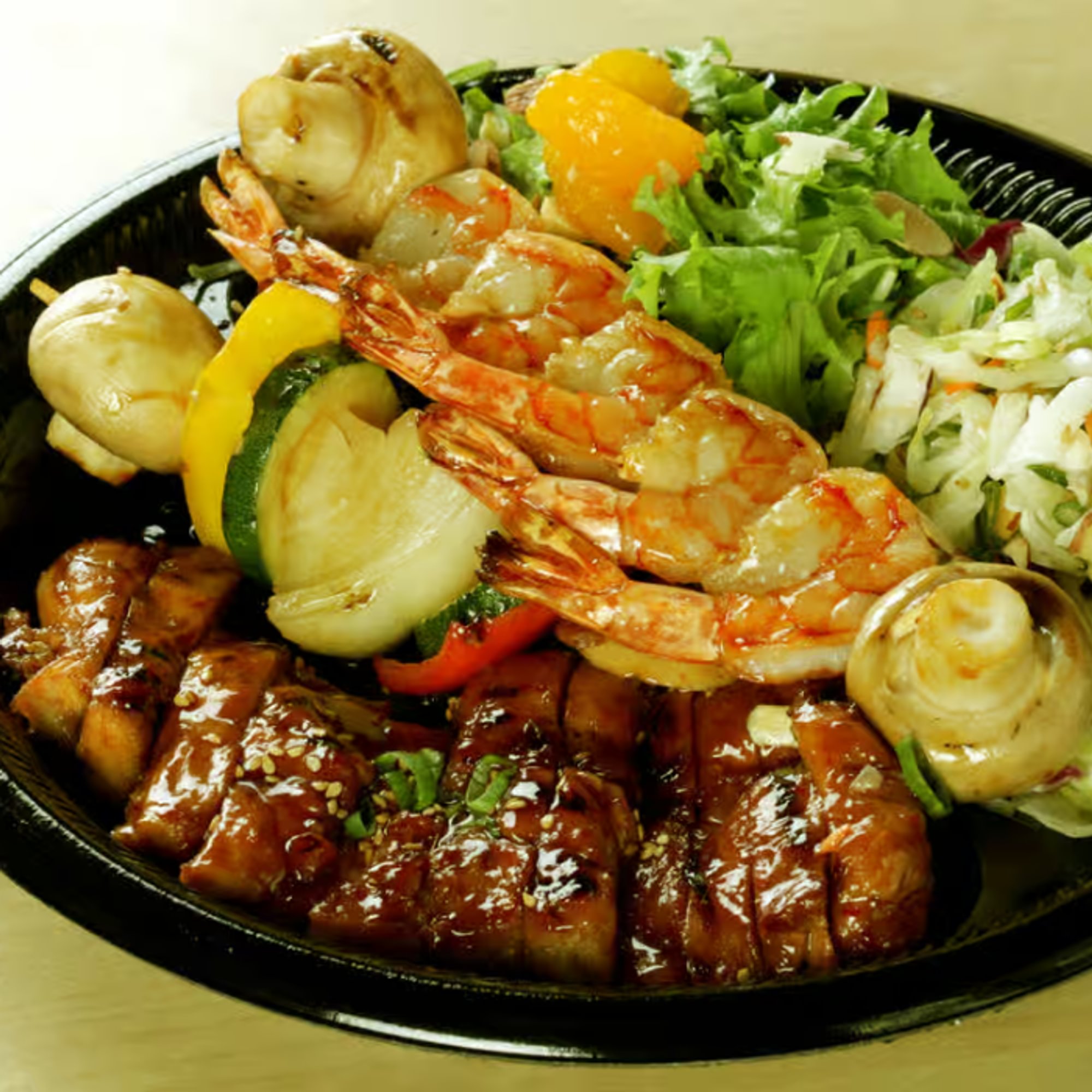 Shrimp and Chicken Plate