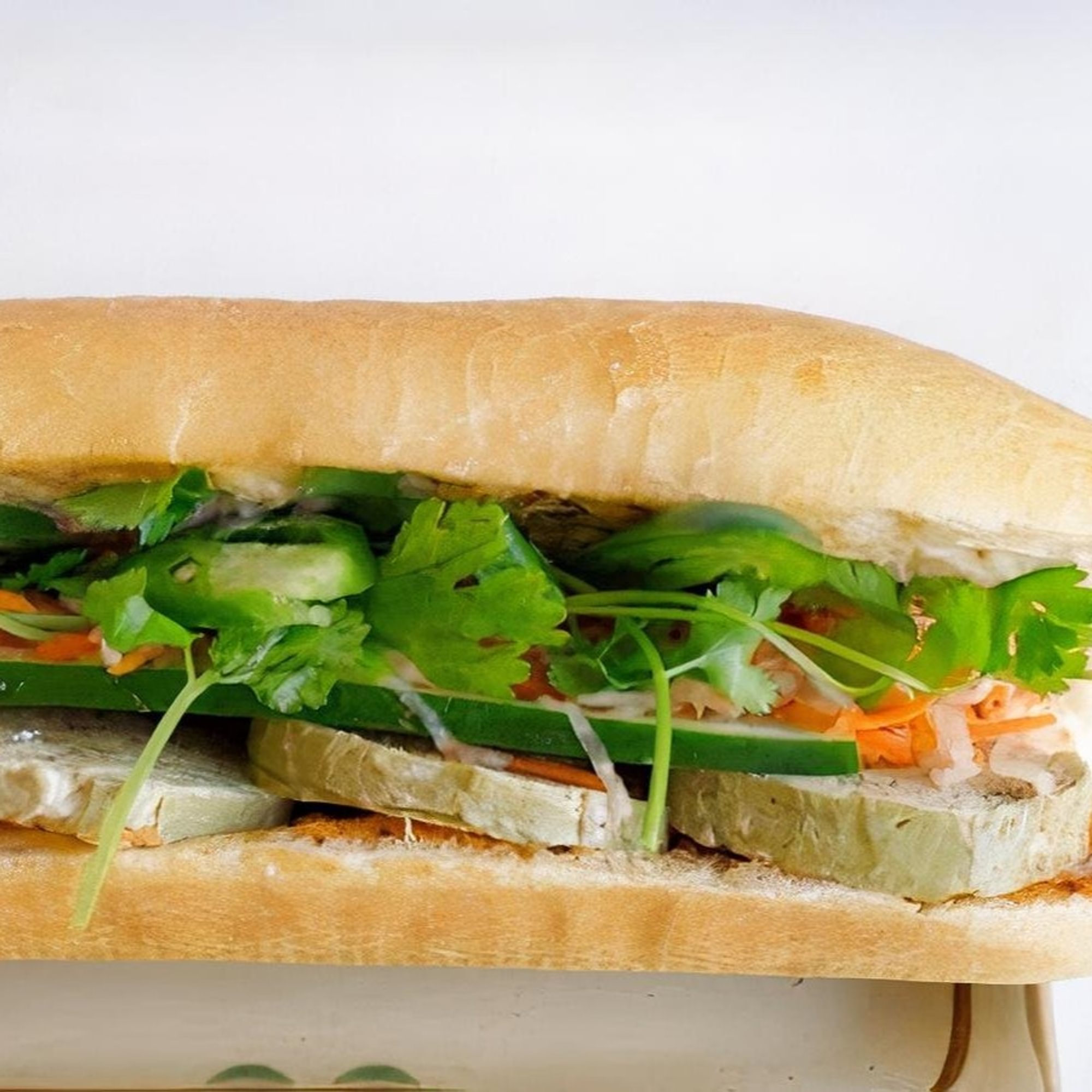 B6. Tofu Ham Sandwich