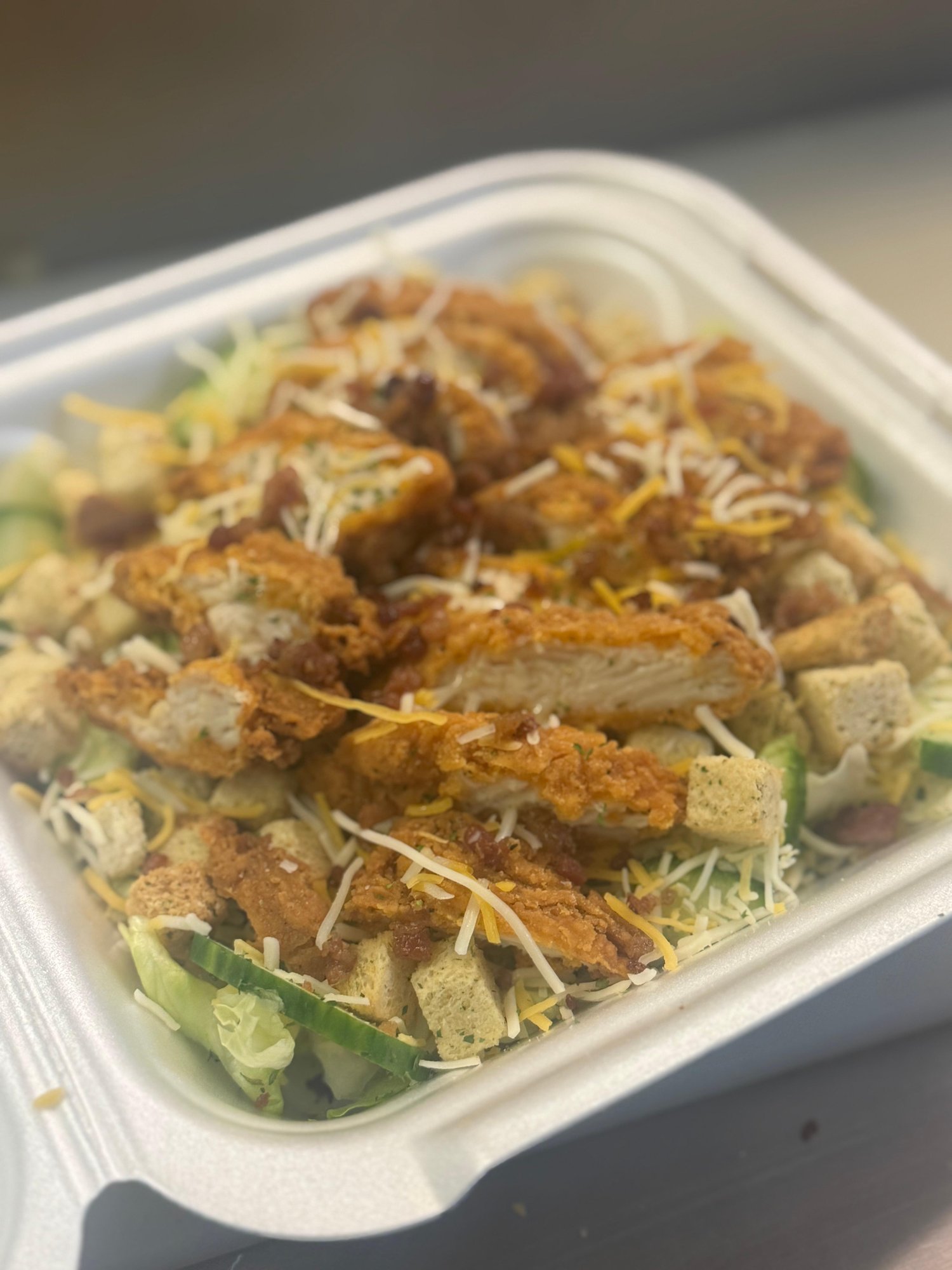 Crispy Chicken Salad