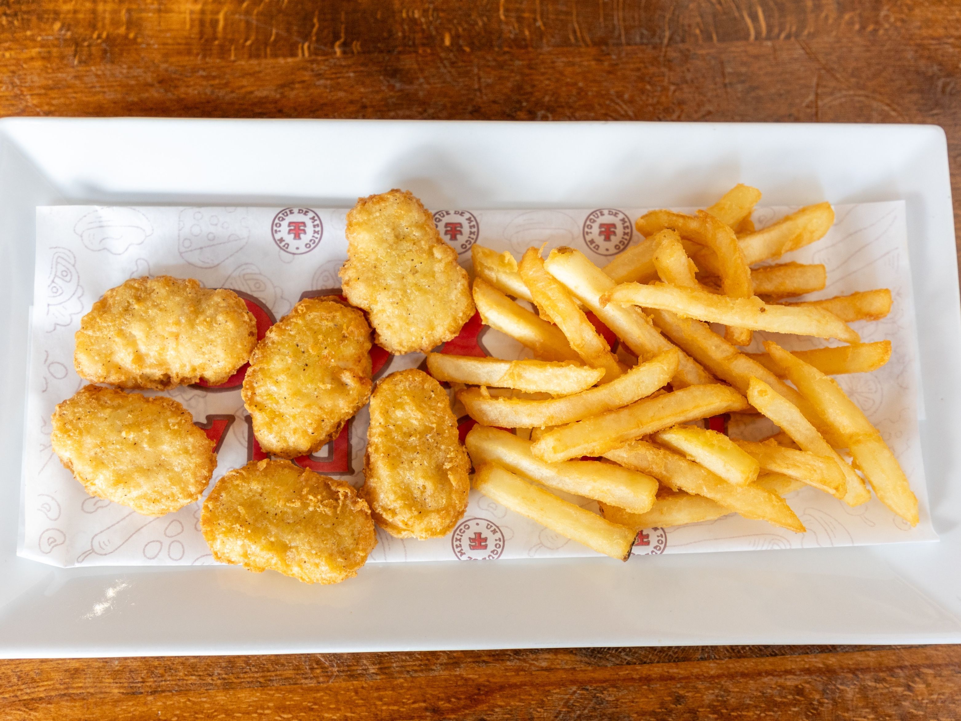 Chicken Nuggets With Fries