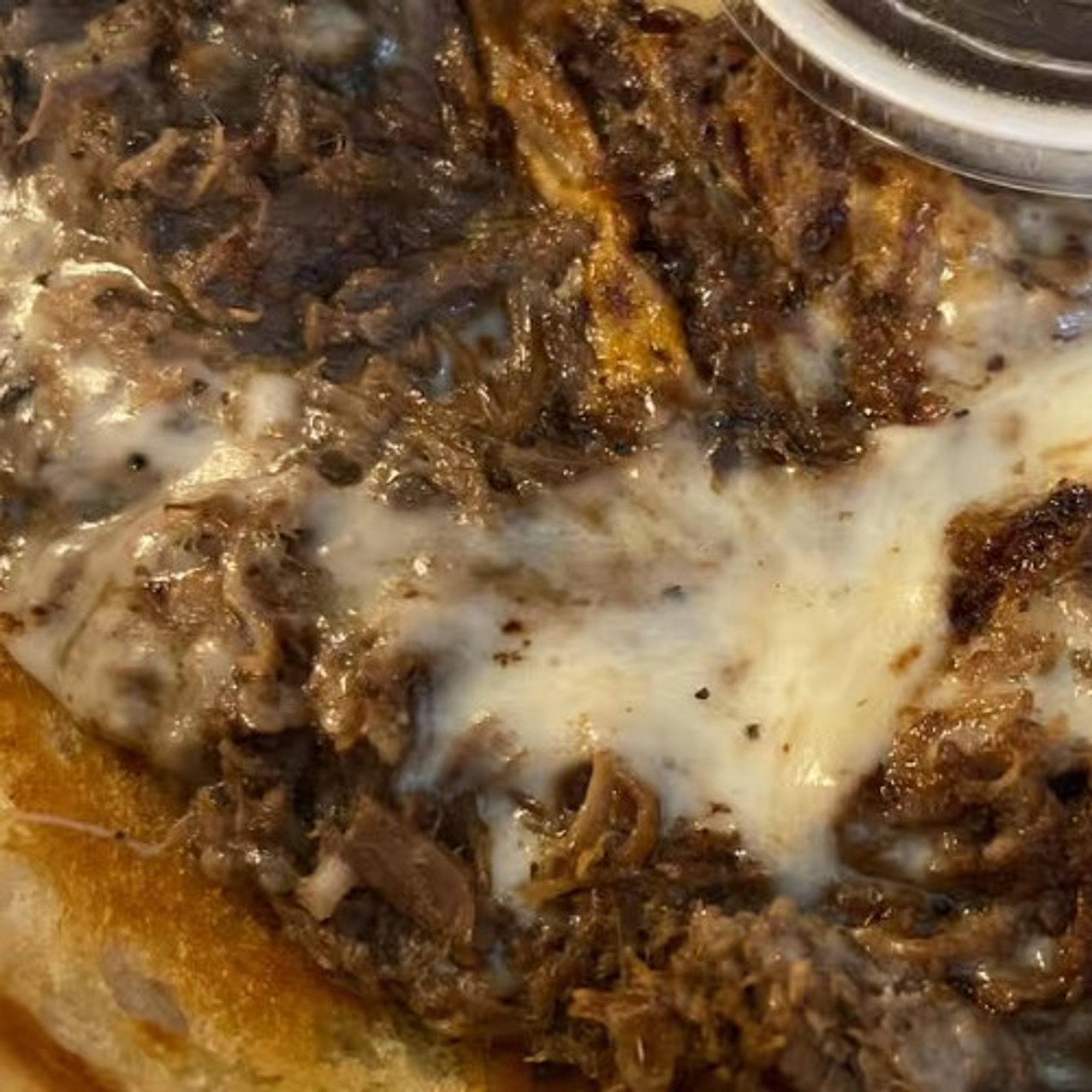 Cheesy Italian Beef Sandwich