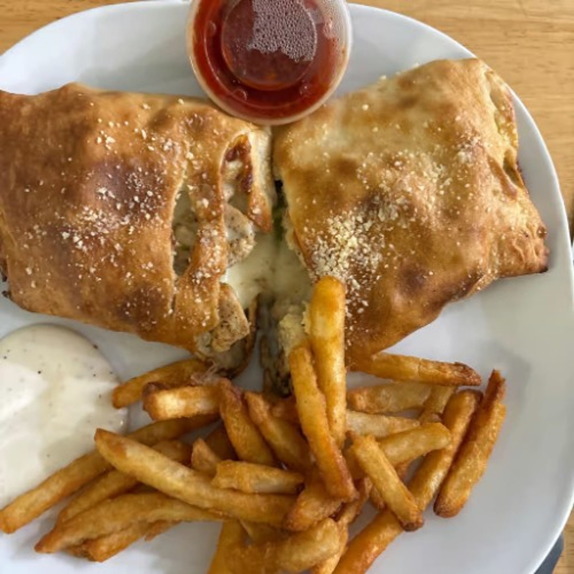 Chicken Broccoli Calzone/Stromboli