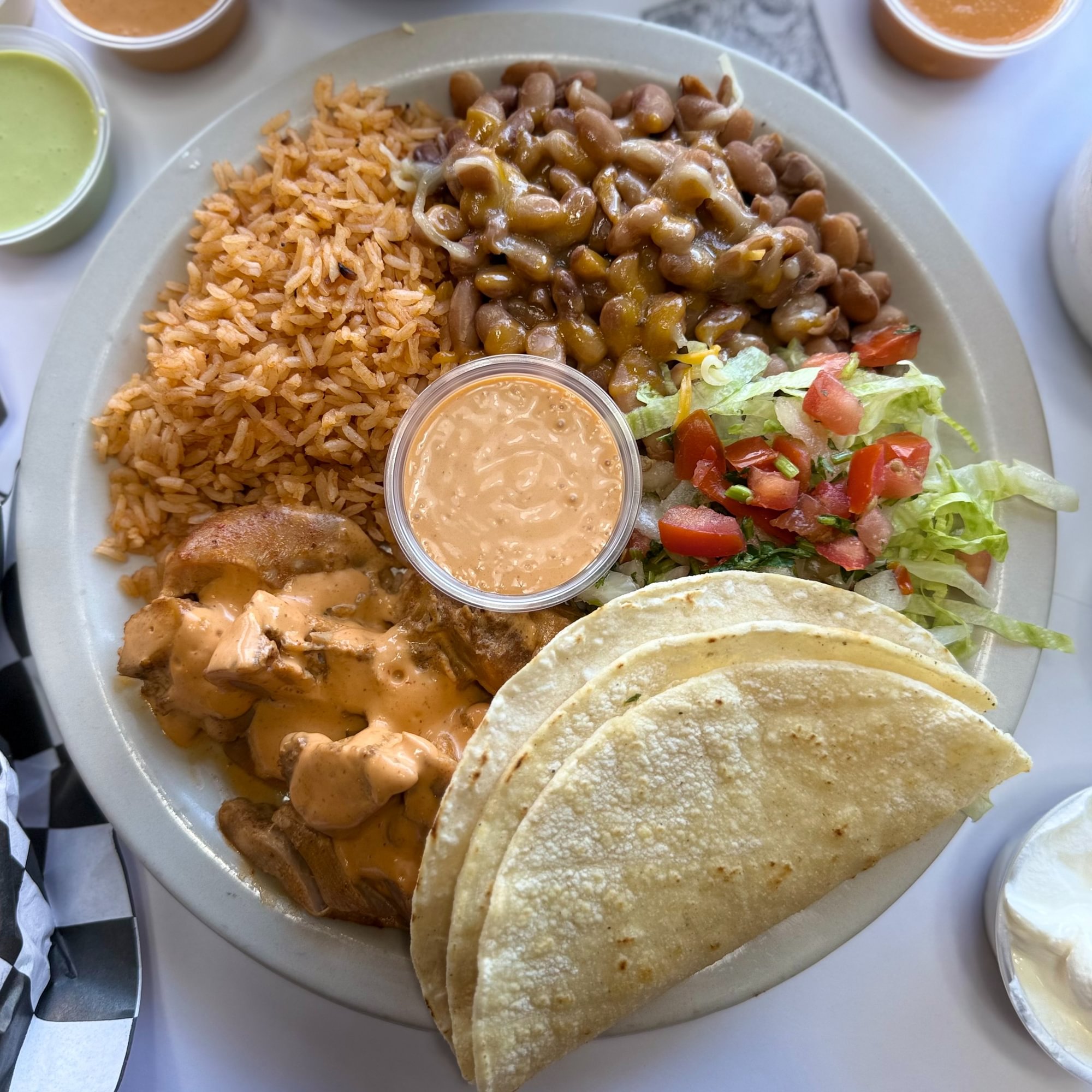 Chipotle Dinner Plate