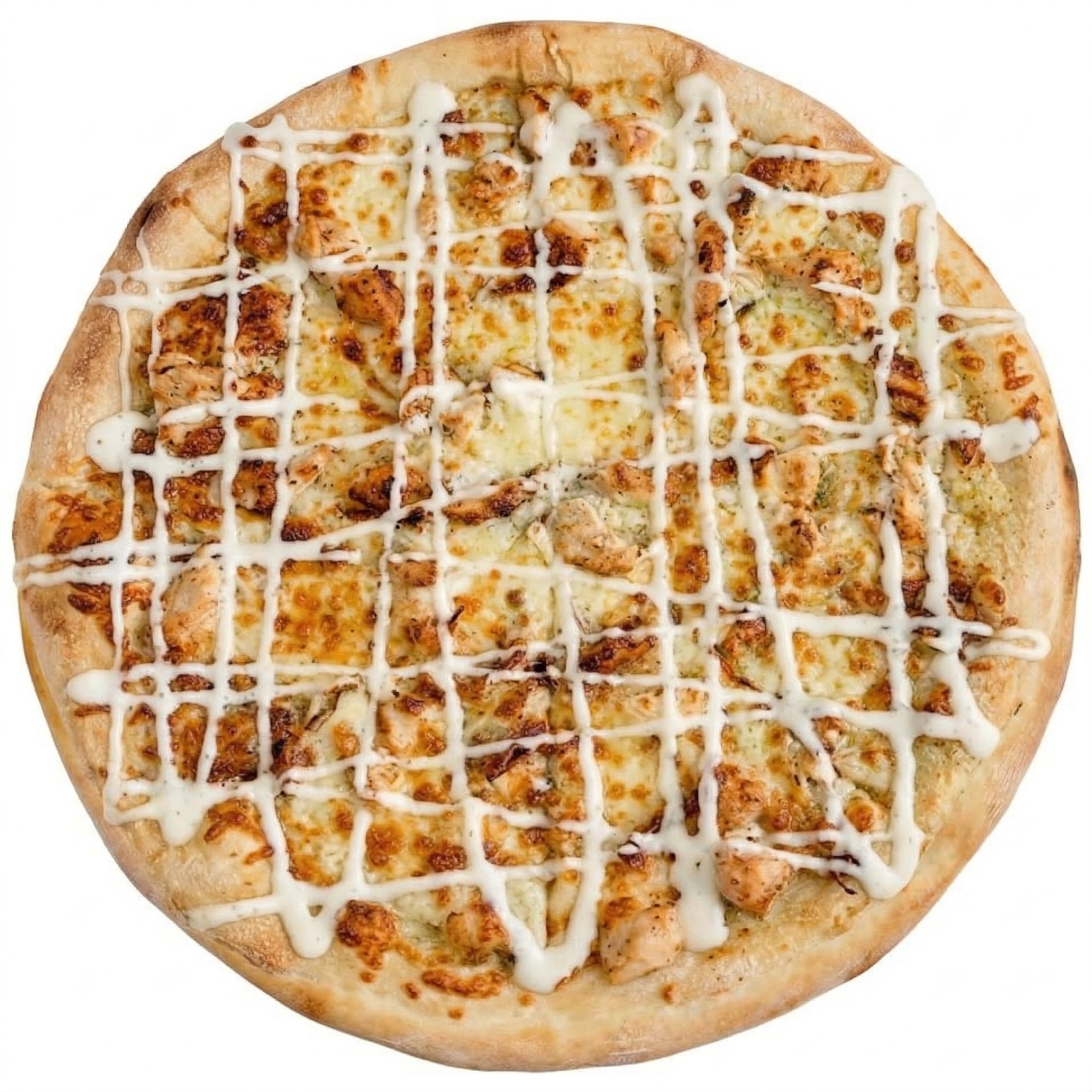 The Chicken, Bacon, and Ranch Pizza