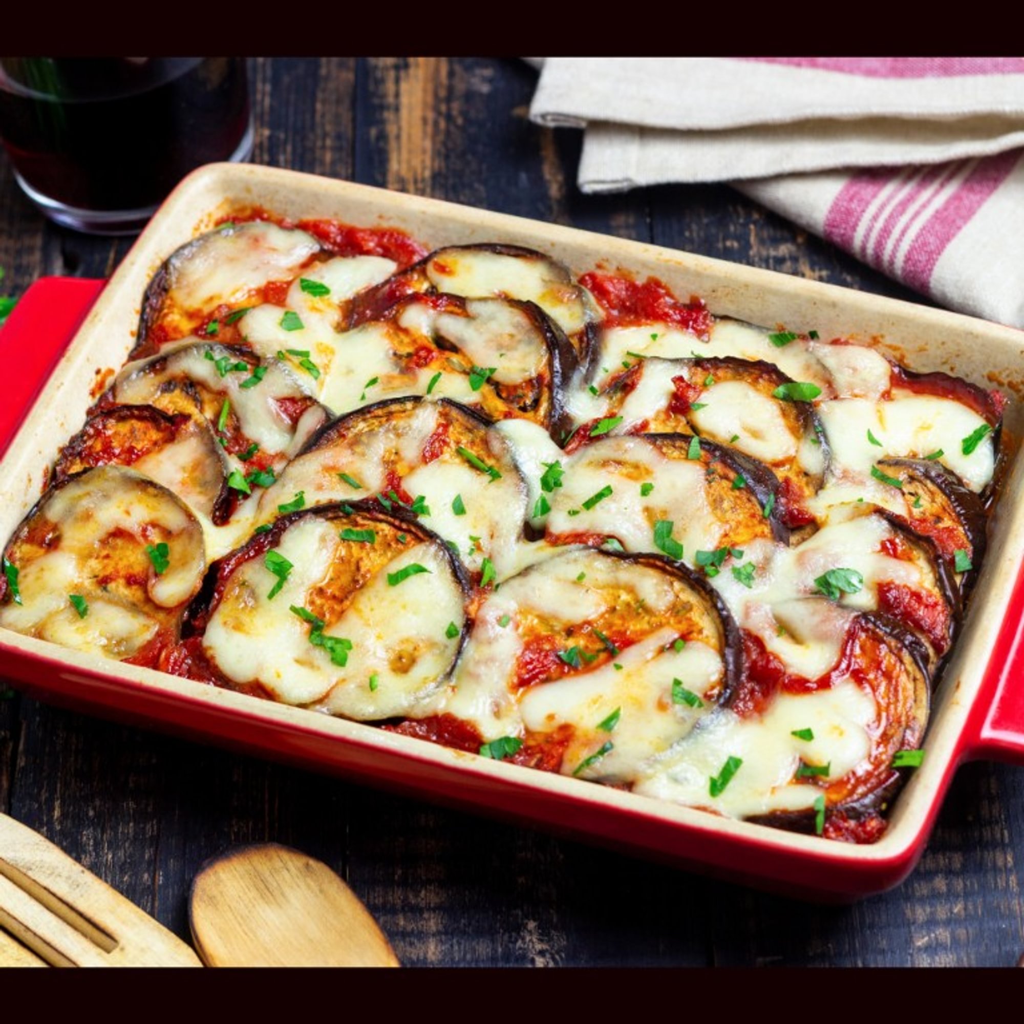 Eggplant parmigiana