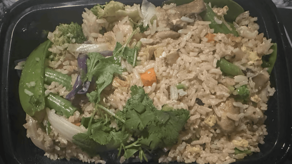 Vegetables Lotus Fried Rice