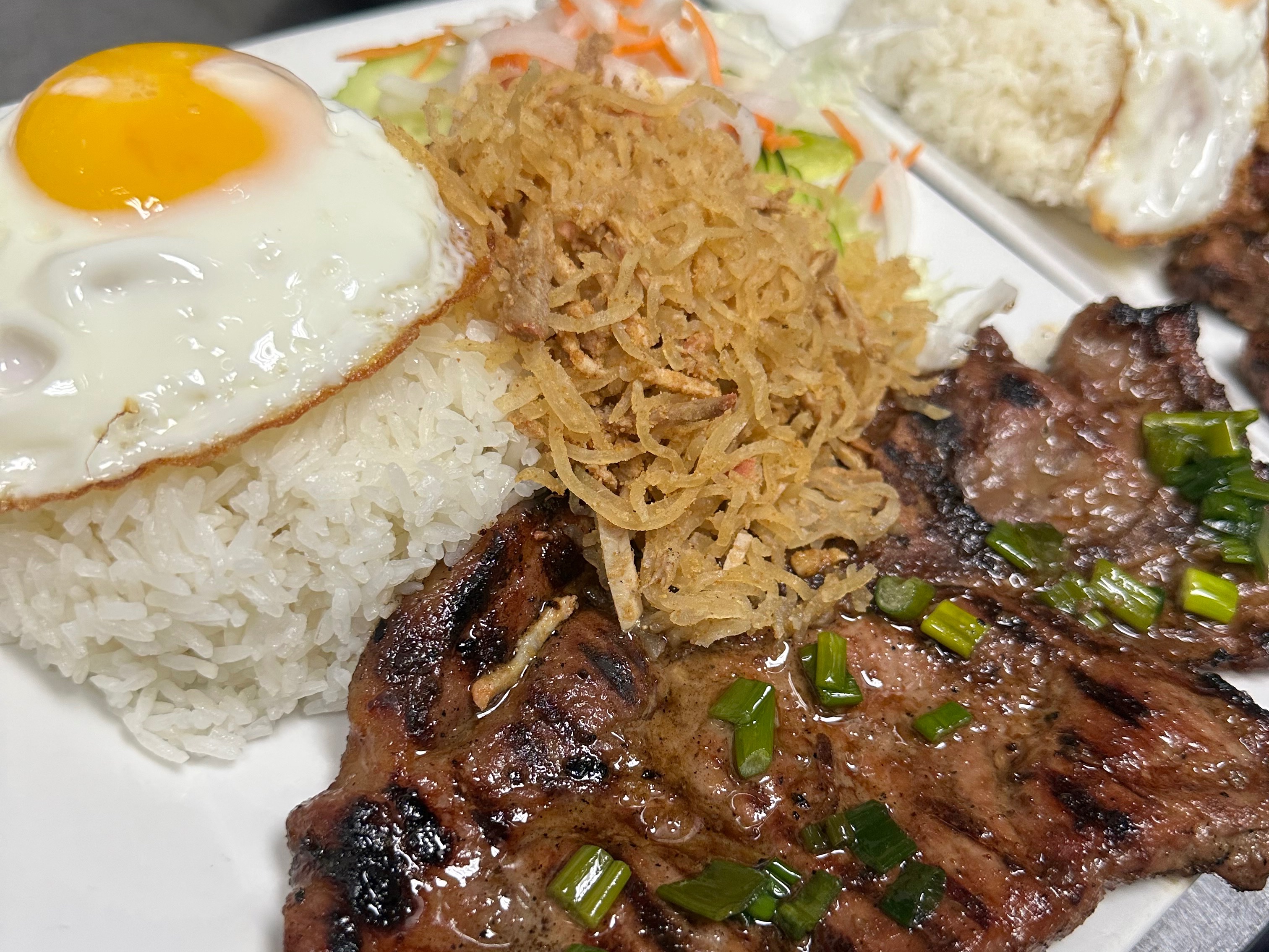 C1. Combo Platter (Cơm sườn bì chả trứng)
