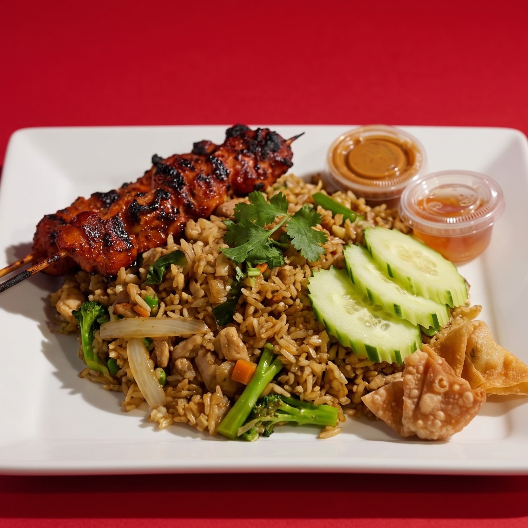 Beef Satay Dinner