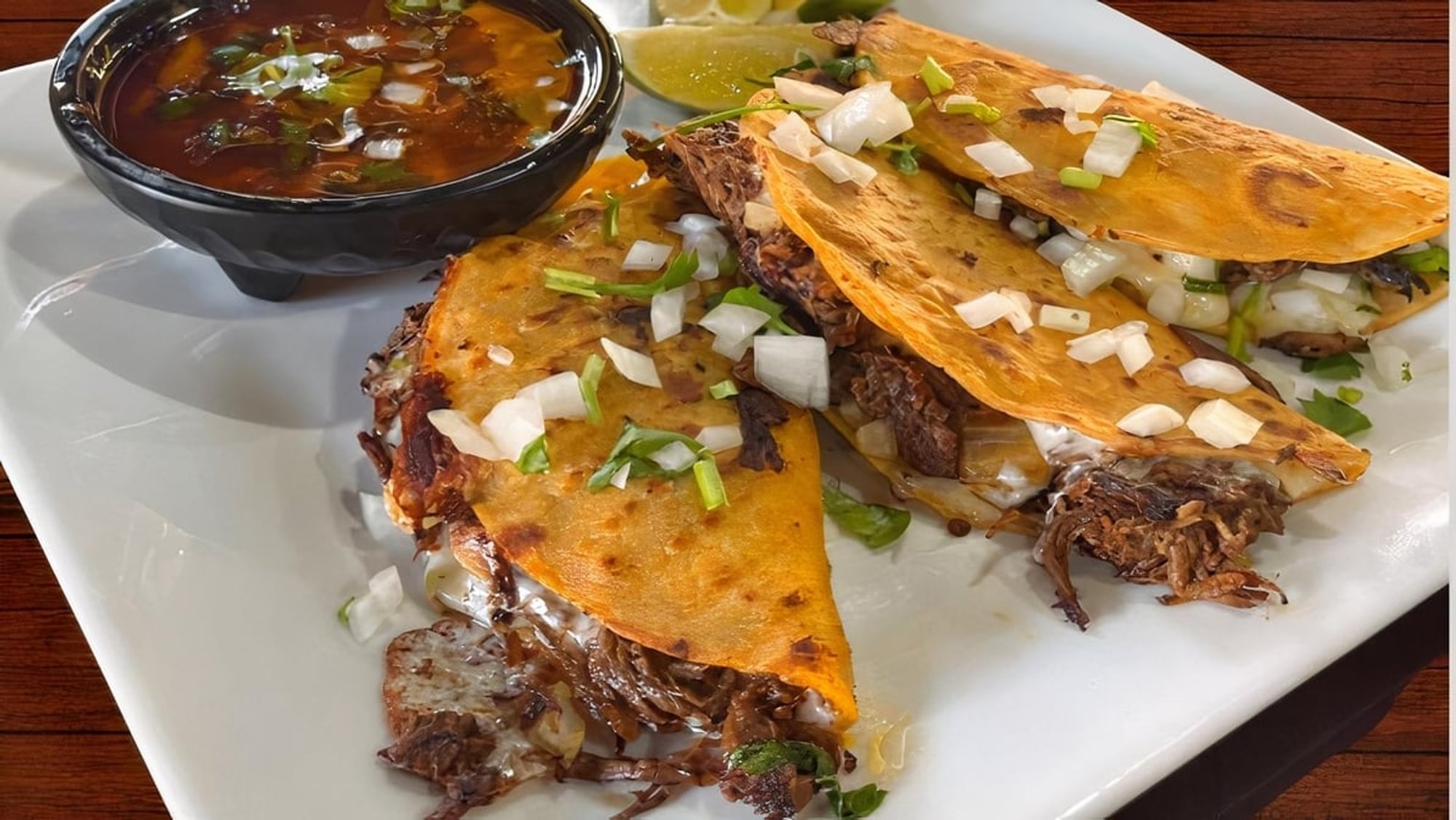 Birria Tacos Lunch {2}