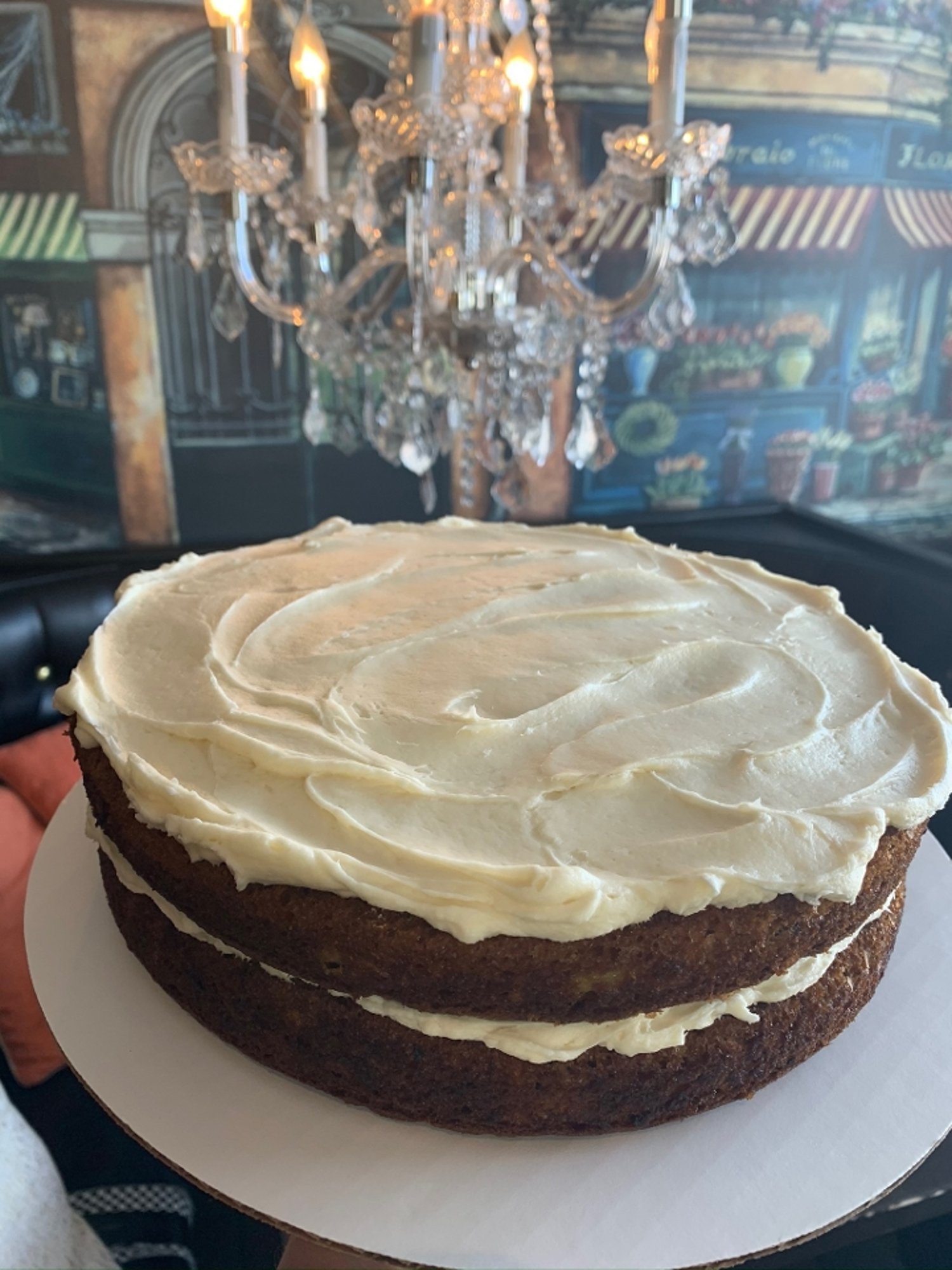 Glady's Carrot Cake slice