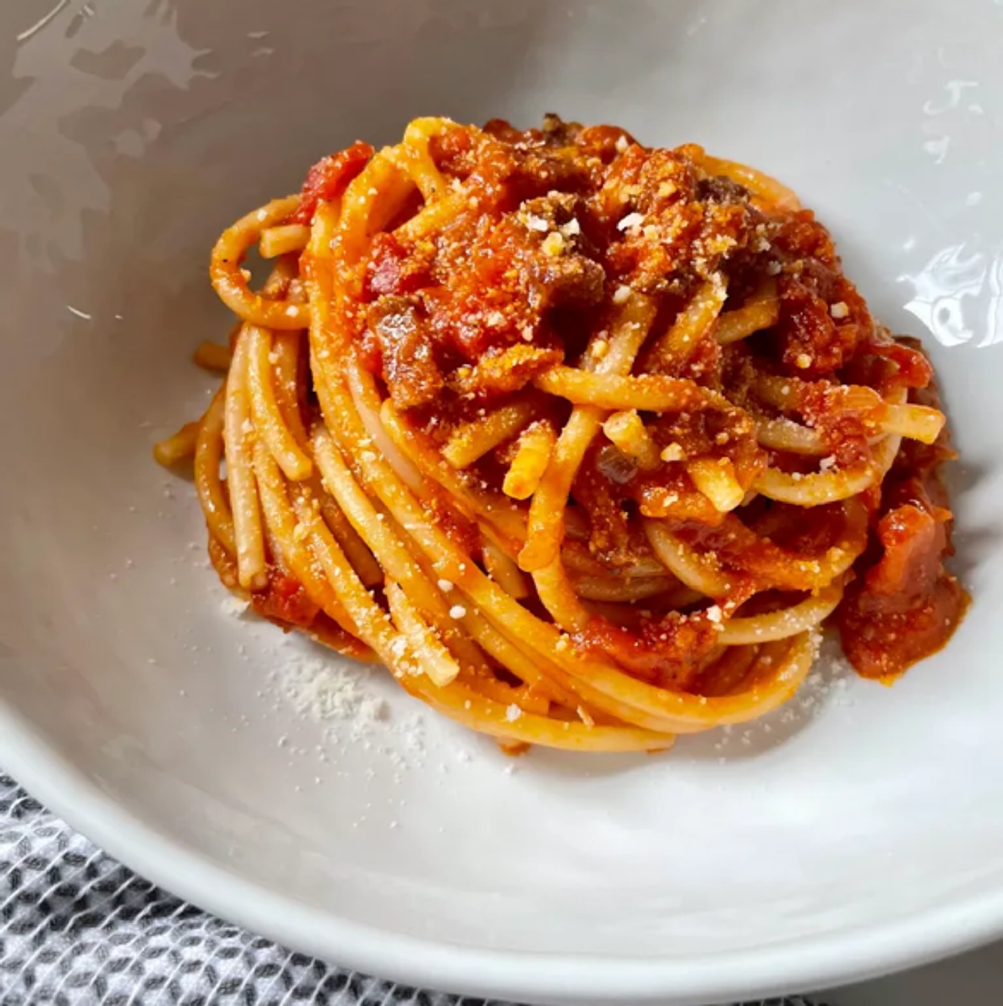 Pasta with Amatriciana Sauce