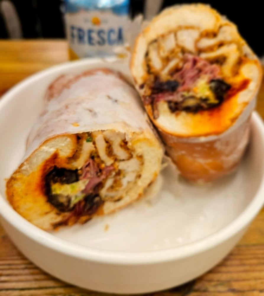 Schnitzel Pastrami Sandwich