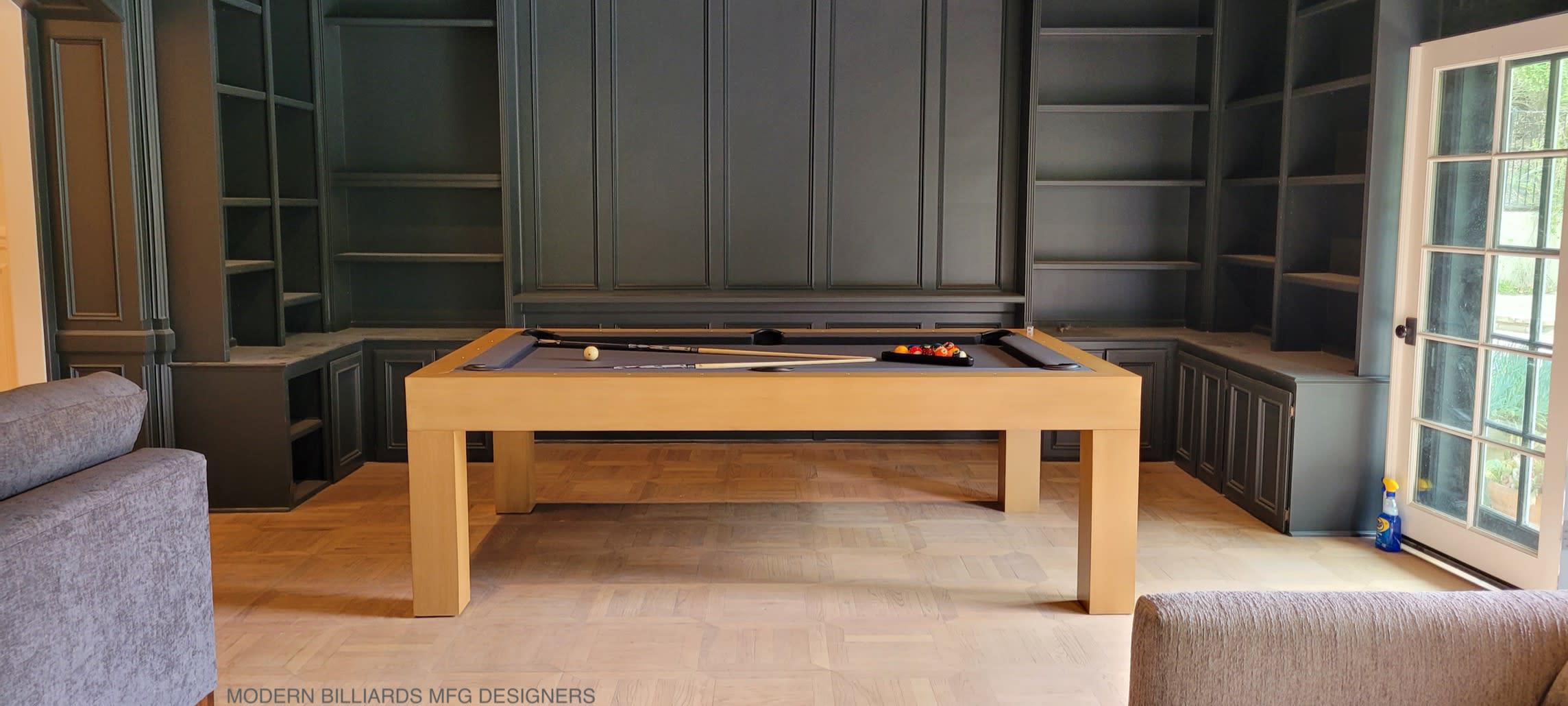 Modern Pool Table Modern Honey