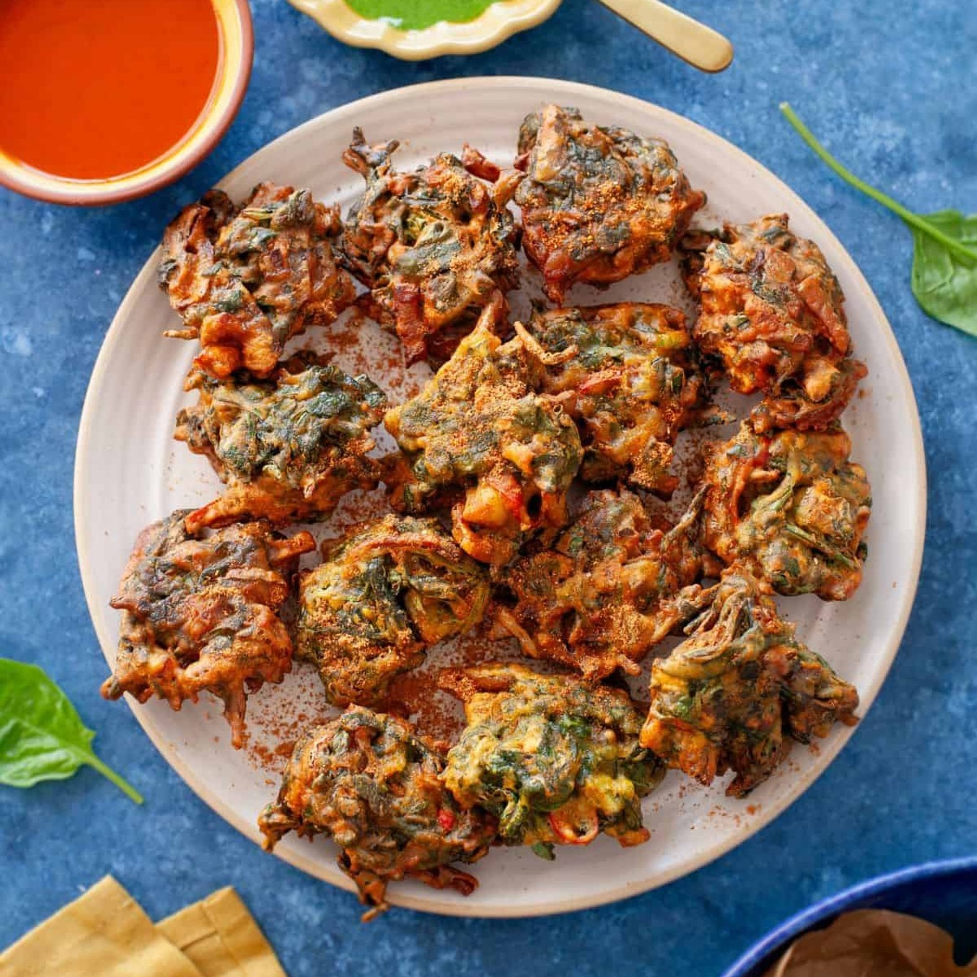Vegetable, Onion Or Spinach Pakora*